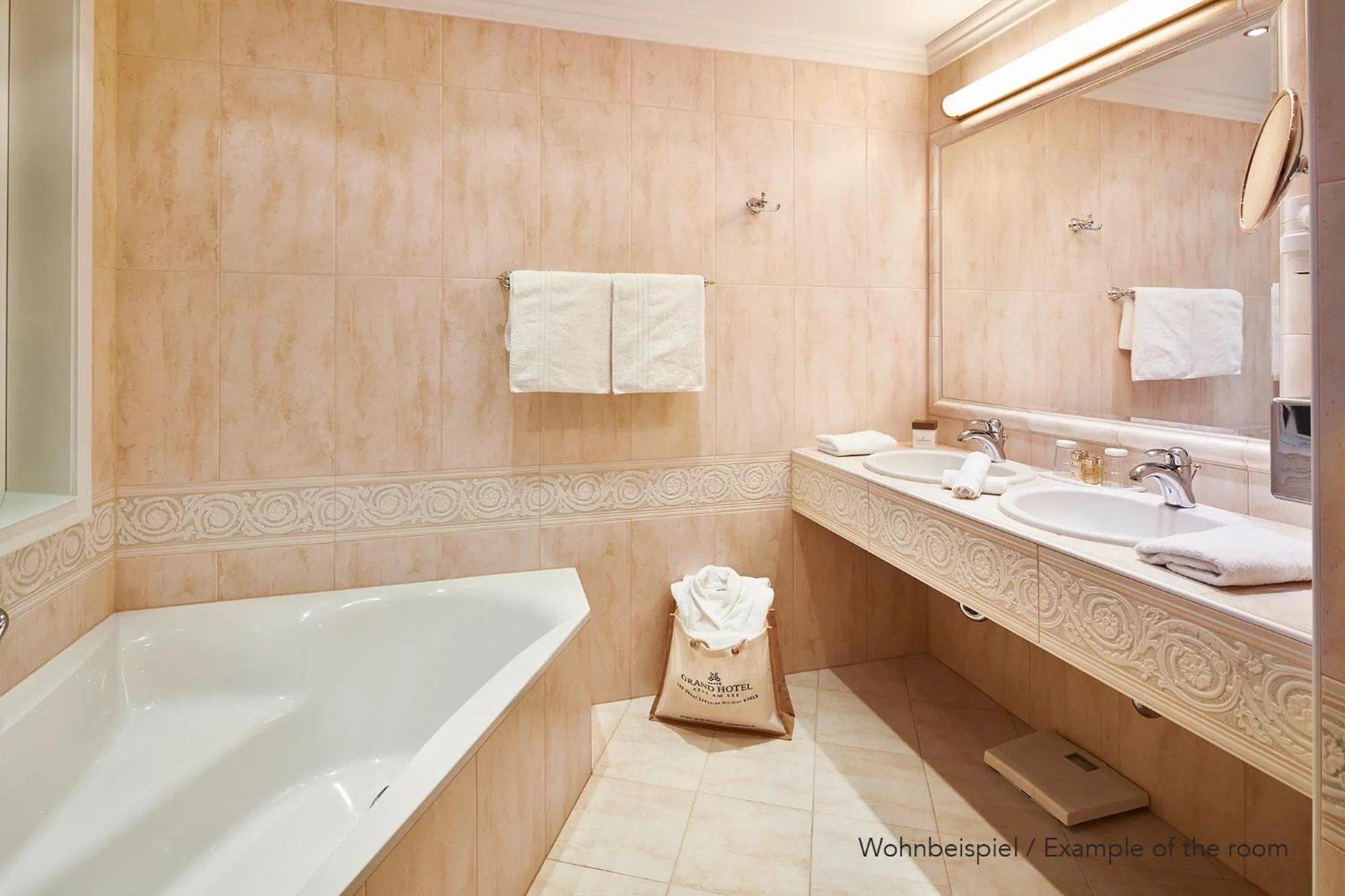 Bathroom in Grand Hotel Zell am See