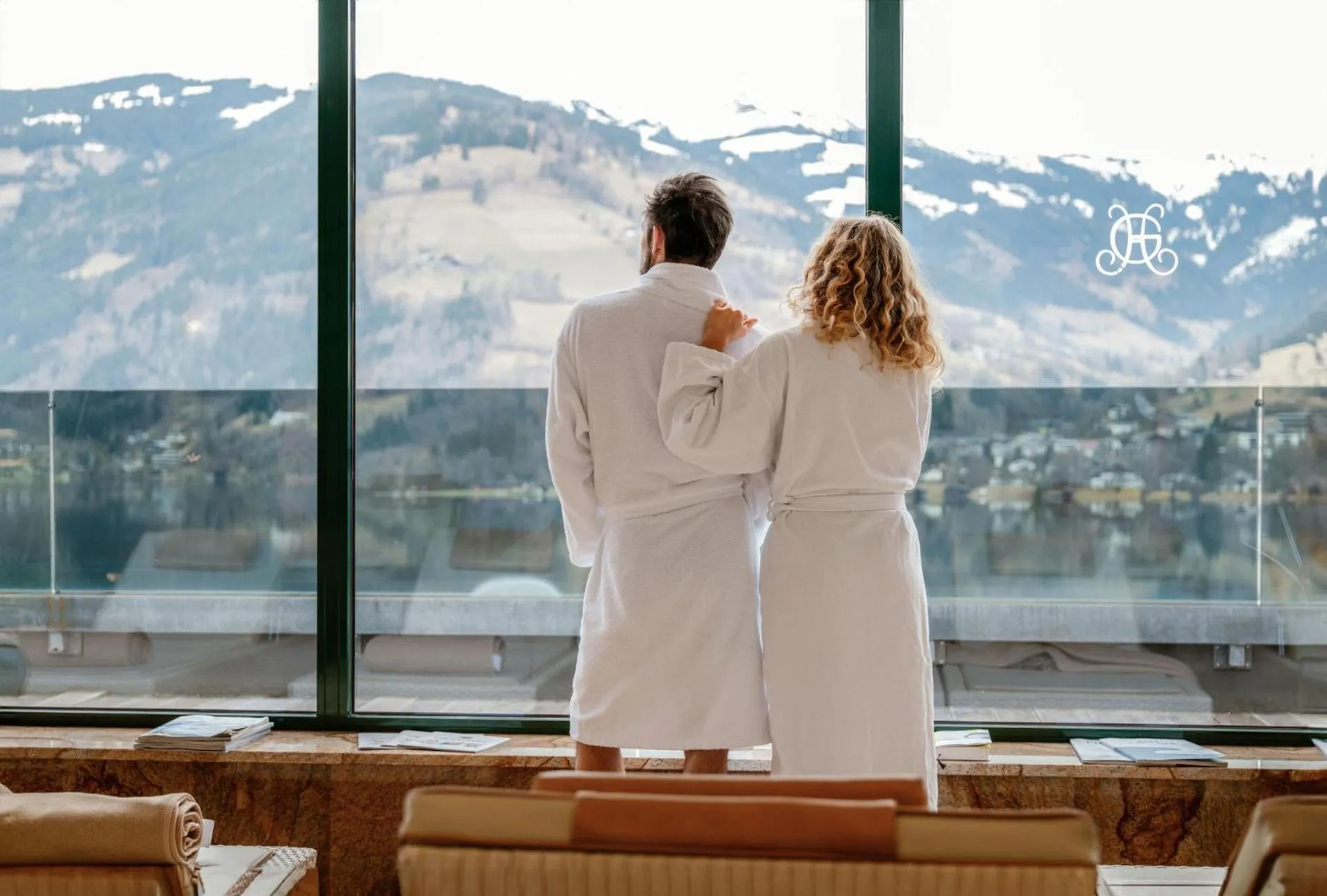 Swimming pool in Grand Hotel Zell am See
