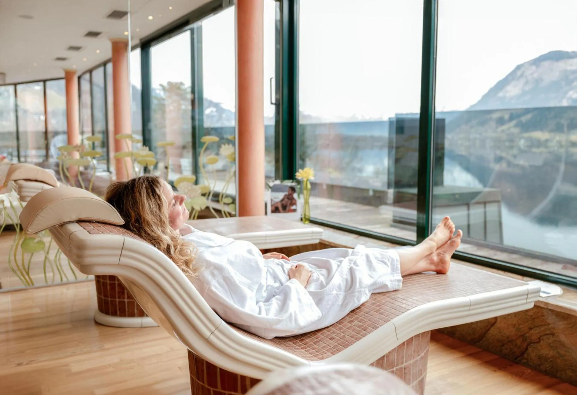 Swimming pool in Grand Hotel Zell am See