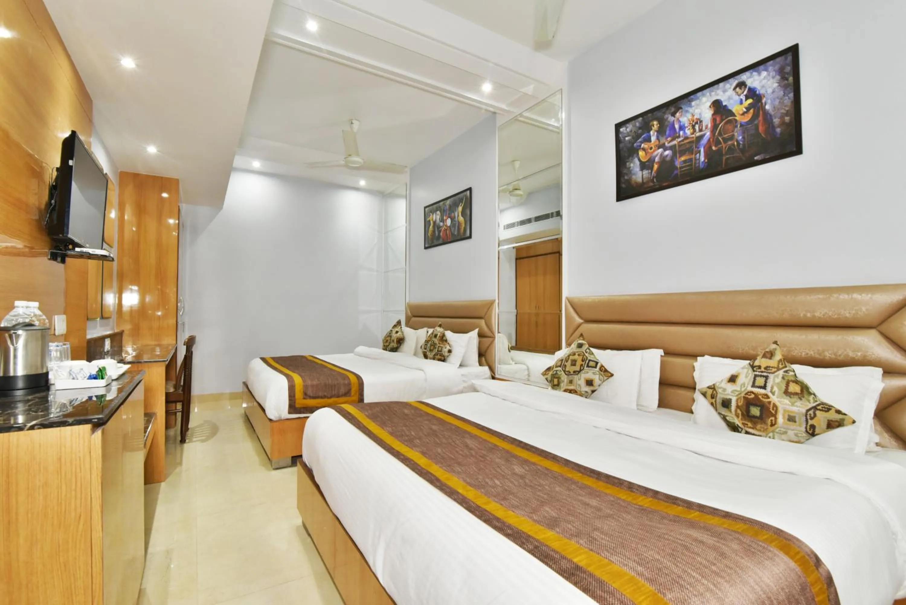 Bed in Hotel Vacation Inn