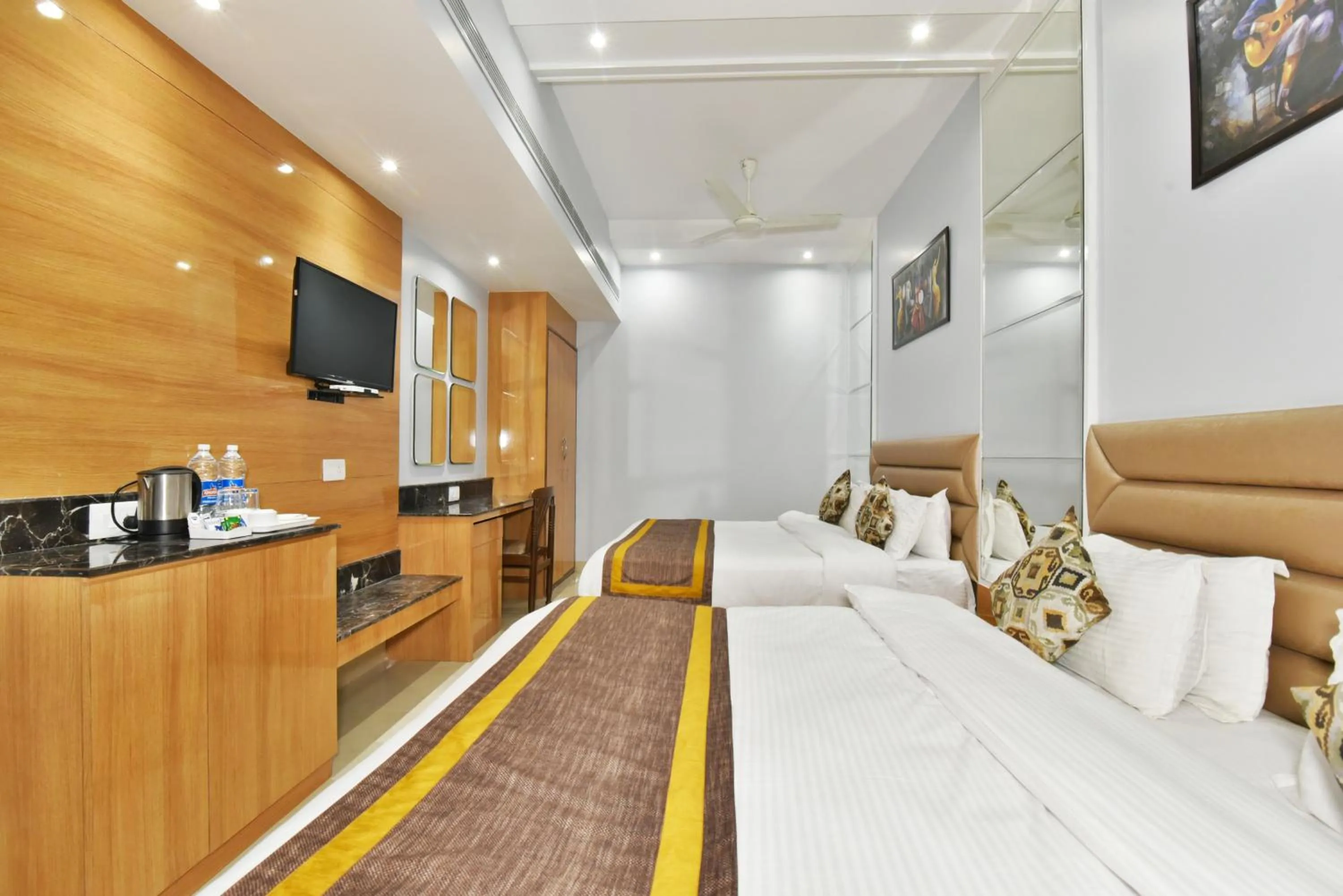 Bed in Hotel Vacation Inn