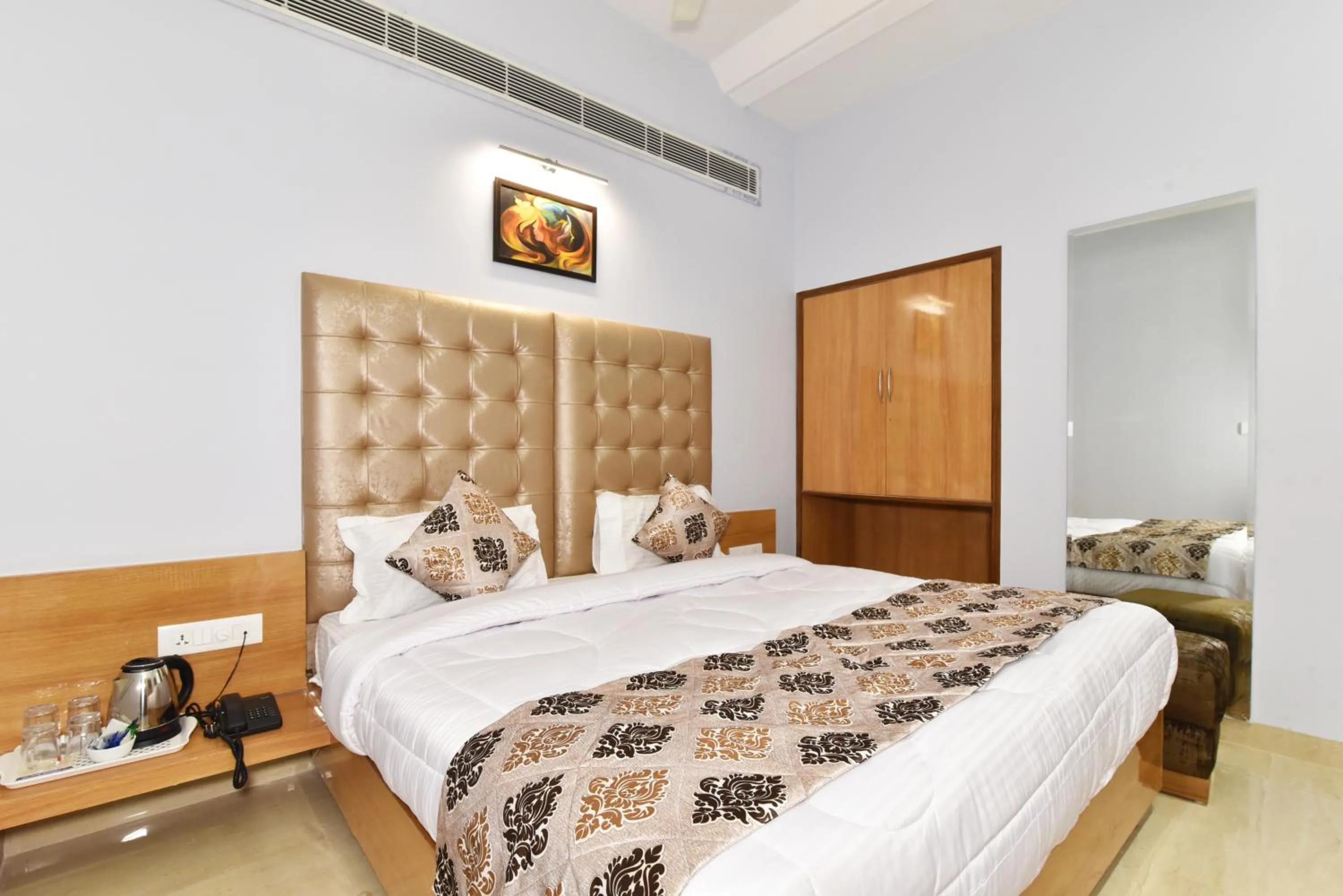 Bed in Hotel Vacation Inn