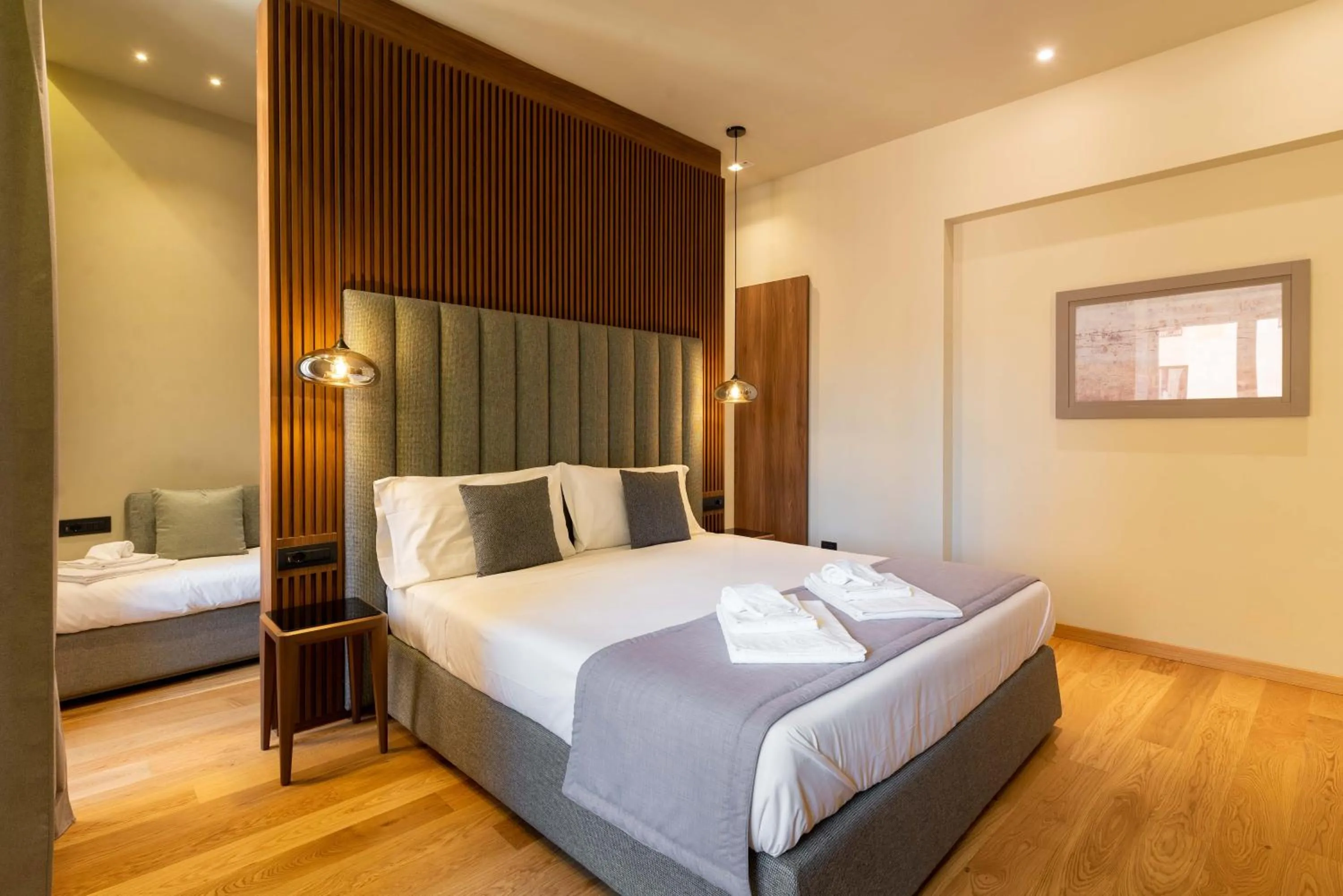 Bed in ELICAL Exclusive Private Suites