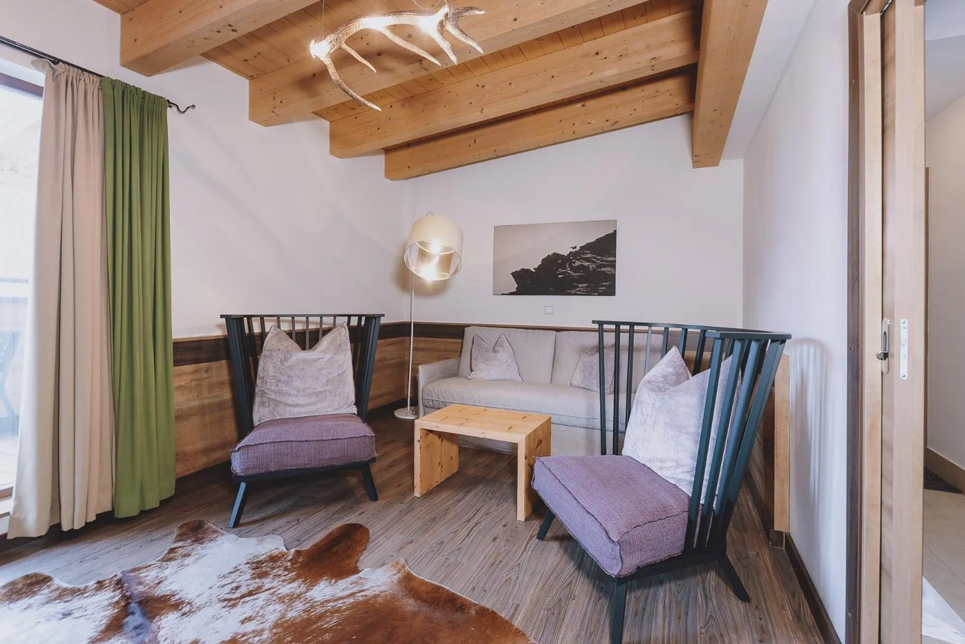 Living room in Hotel DIE SONNE