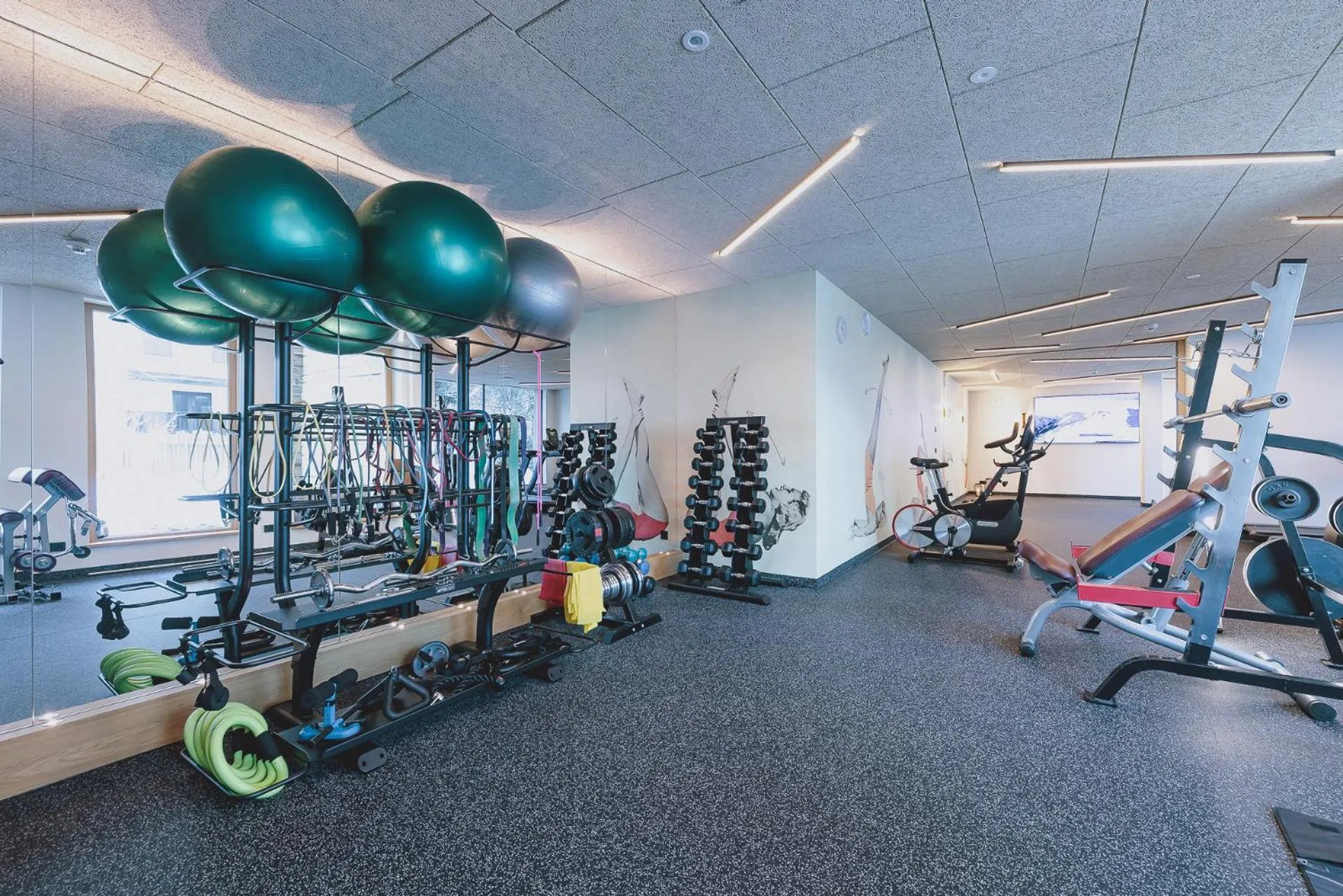 Fitness centre/facilities in Hotel DIE SONNE