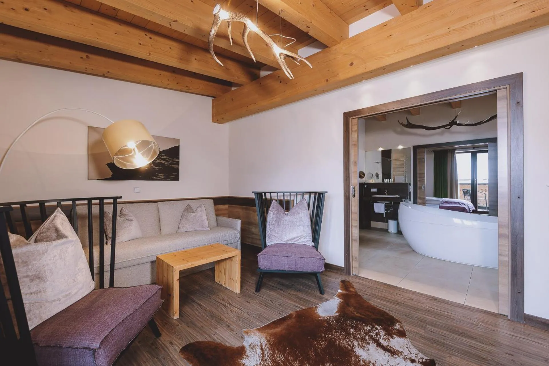 Bed in Hotel DIE SONNE