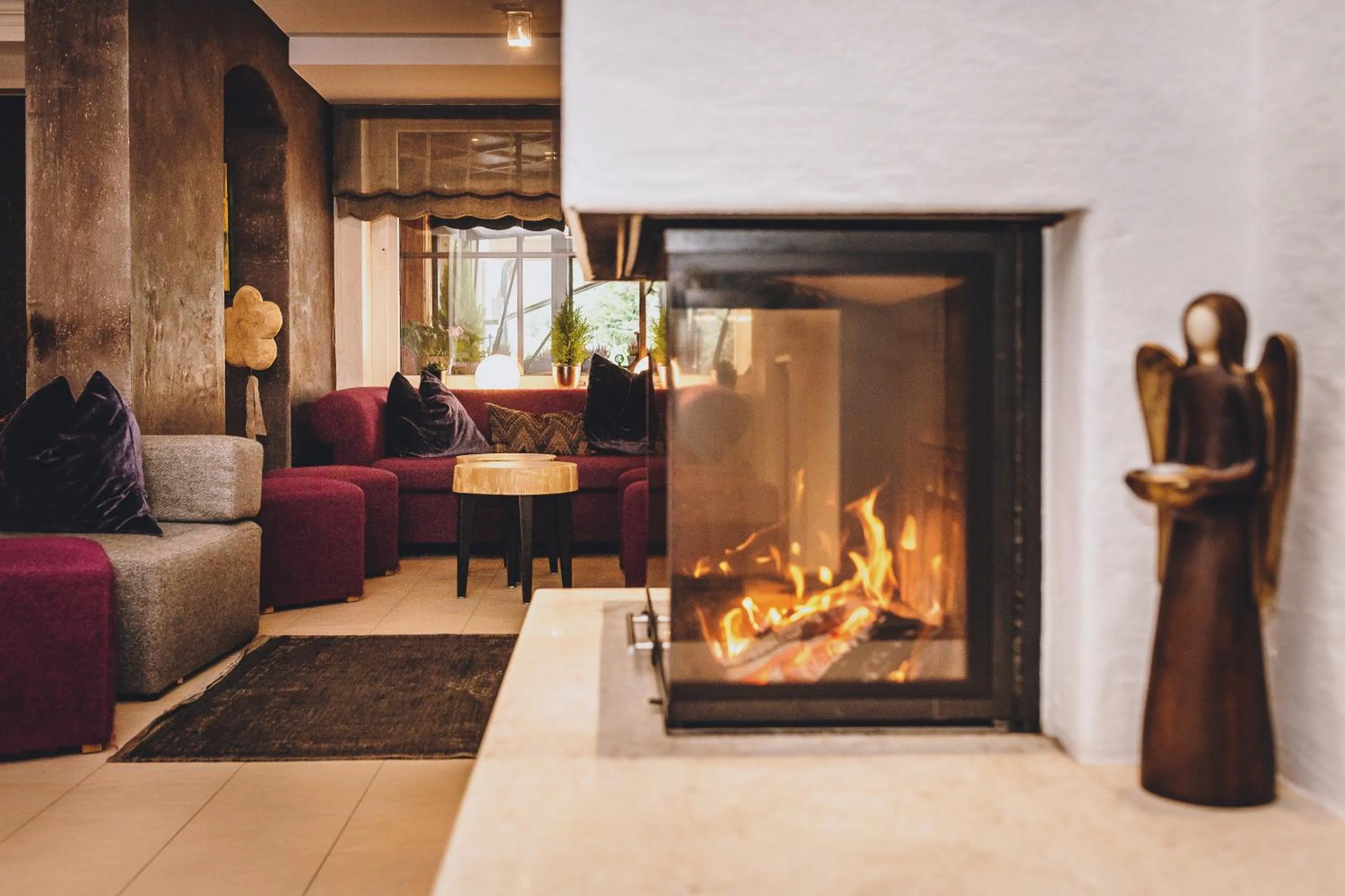 Lobby or reception in Hotel DIE SONNE