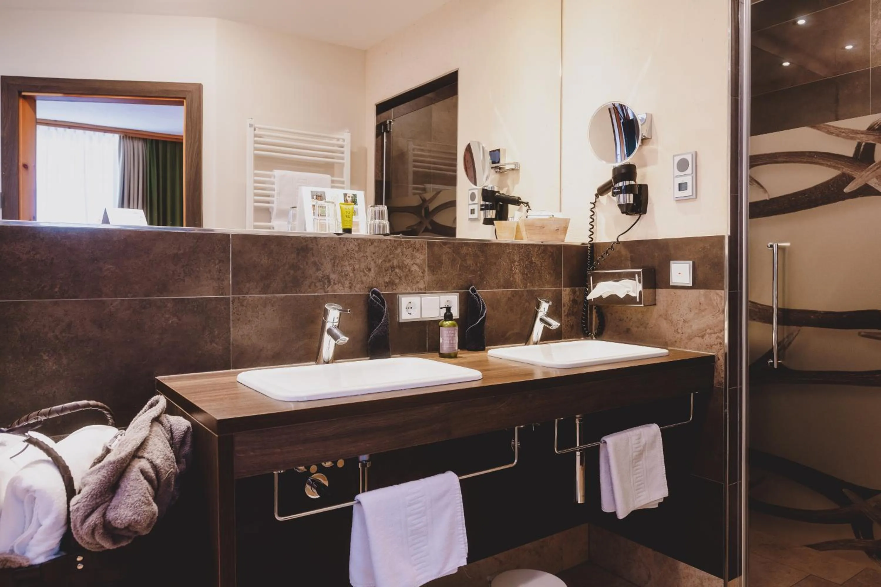 Bathroom in Hotel DIE SONNE