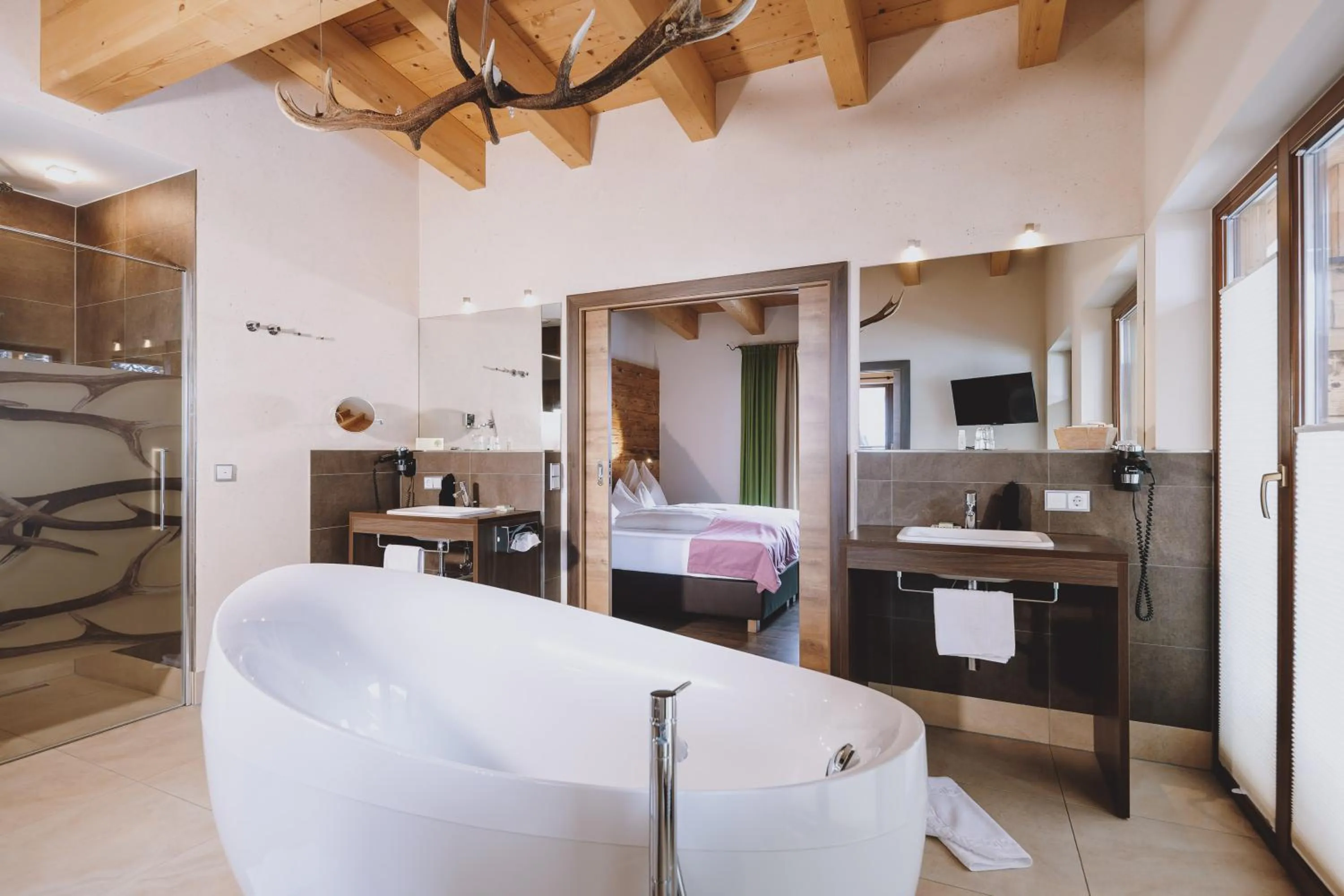 Bed in Hotel DIE SONNE