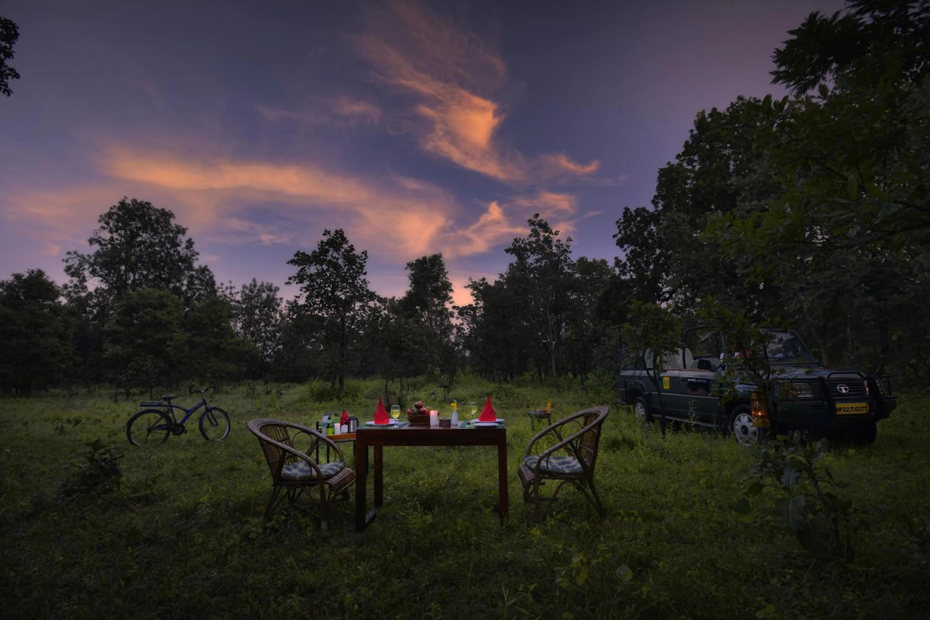 Neighbourhood in Pench Jungle Camp