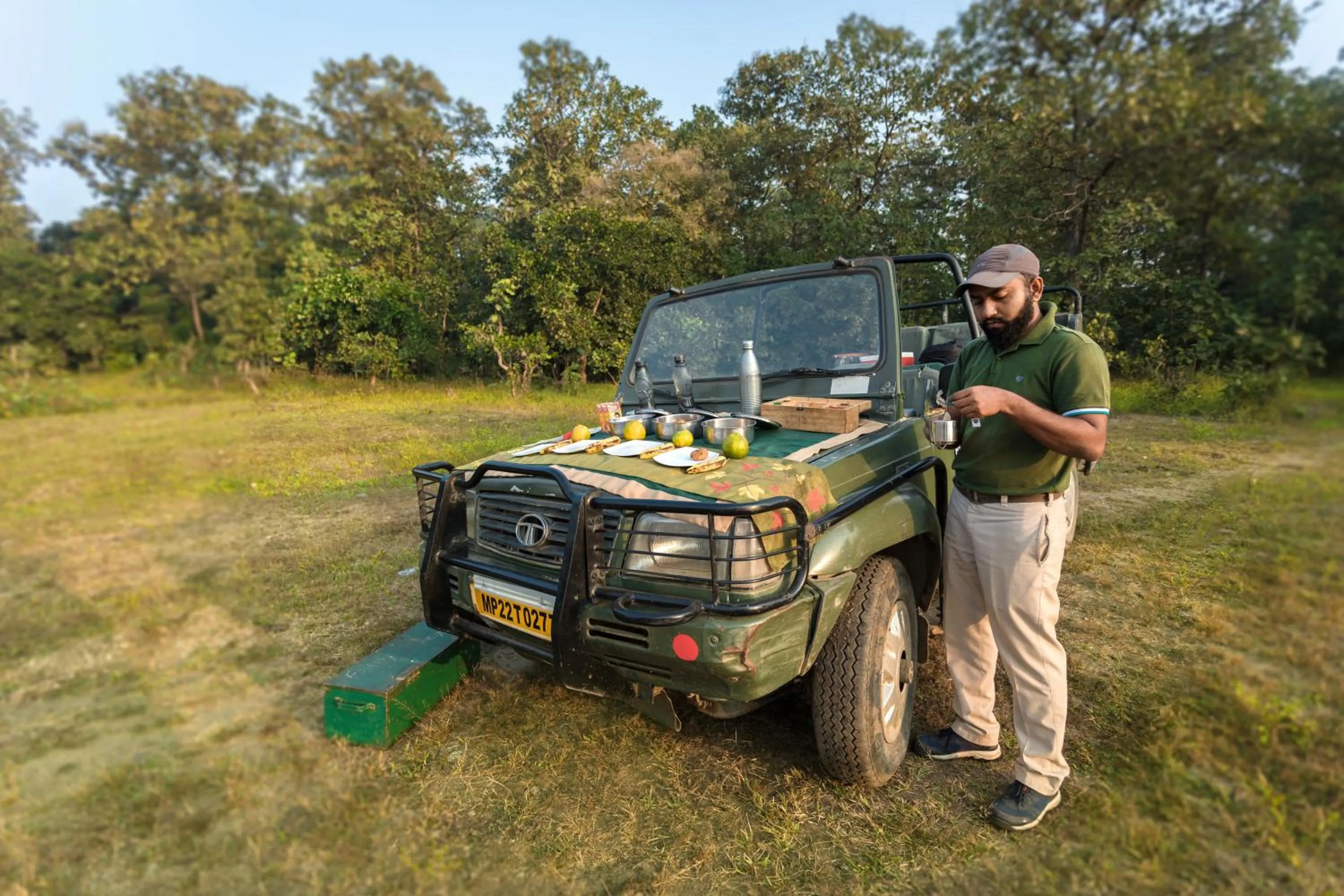 People in Pench Jungle Camp