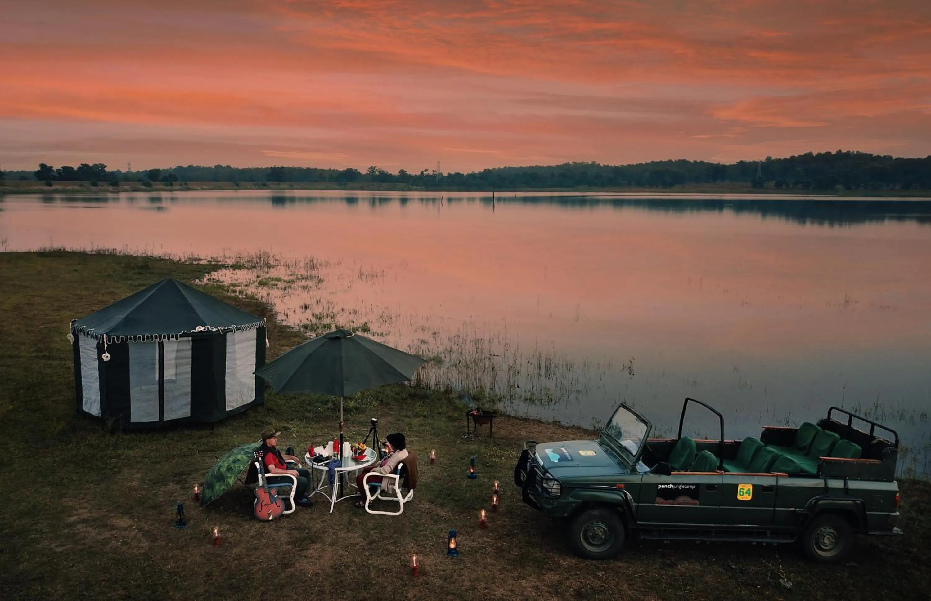 Property building in Pench Jungle Camp