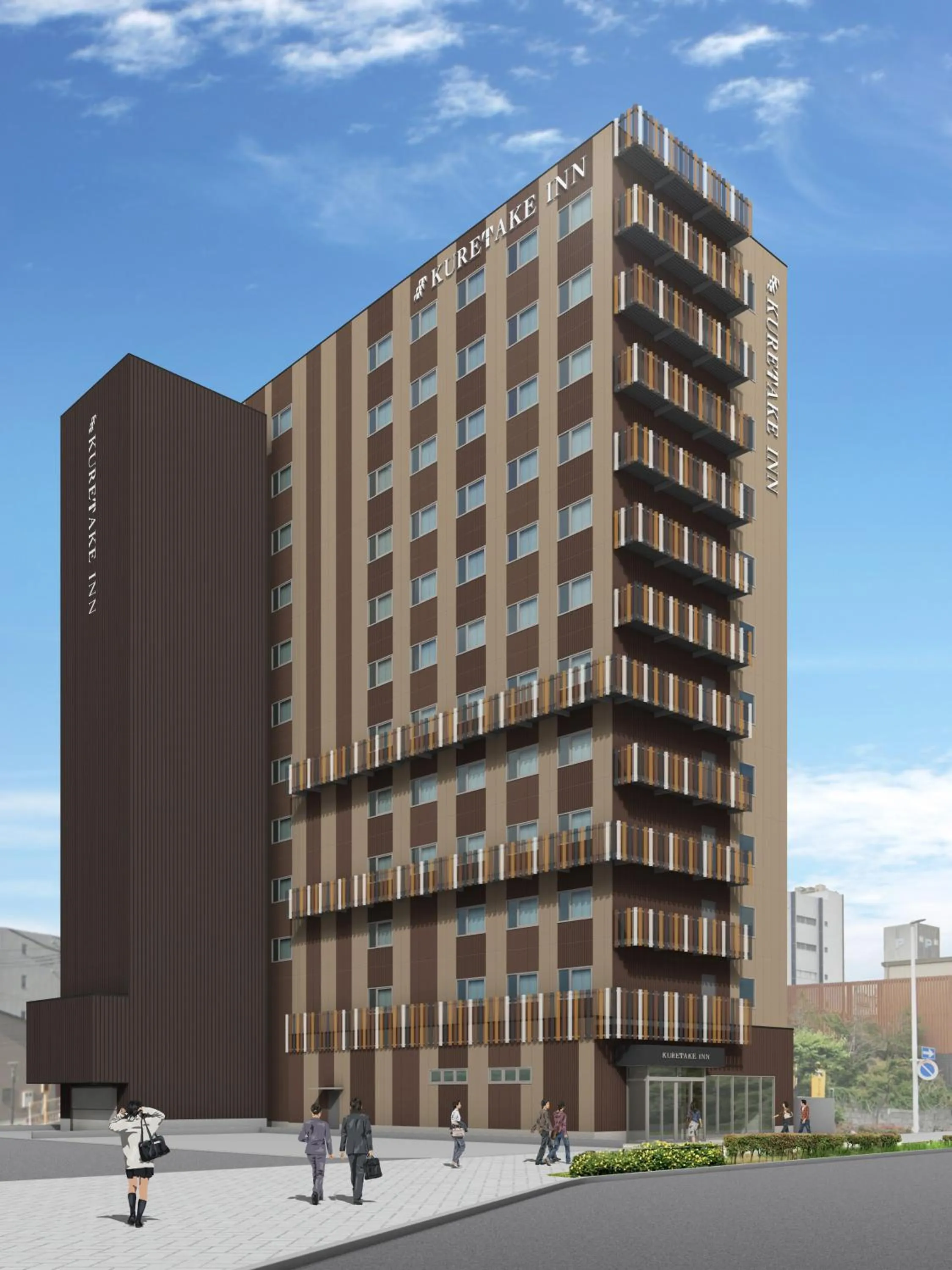 Property building in Kuretake Inn Premium Numazu Kitaguchi Ekimae