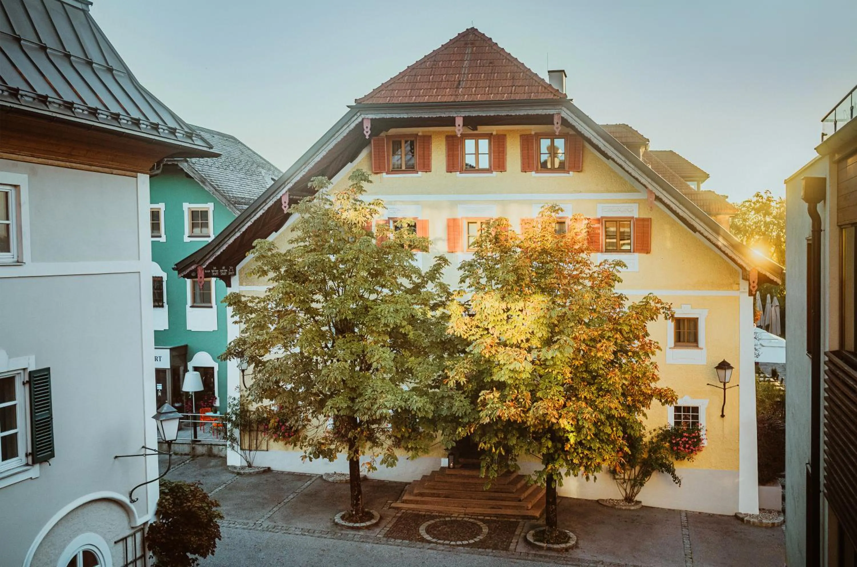 Property building in Romantik Spa Hotel Elixhauser Wirt