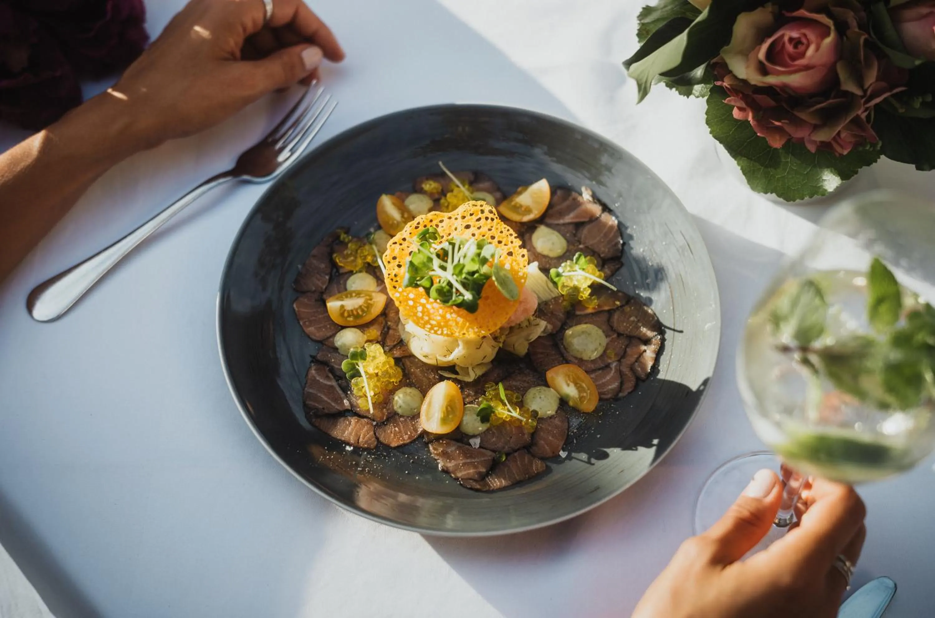 Food in Romantik Spa Hotel Elixhauser Wirt