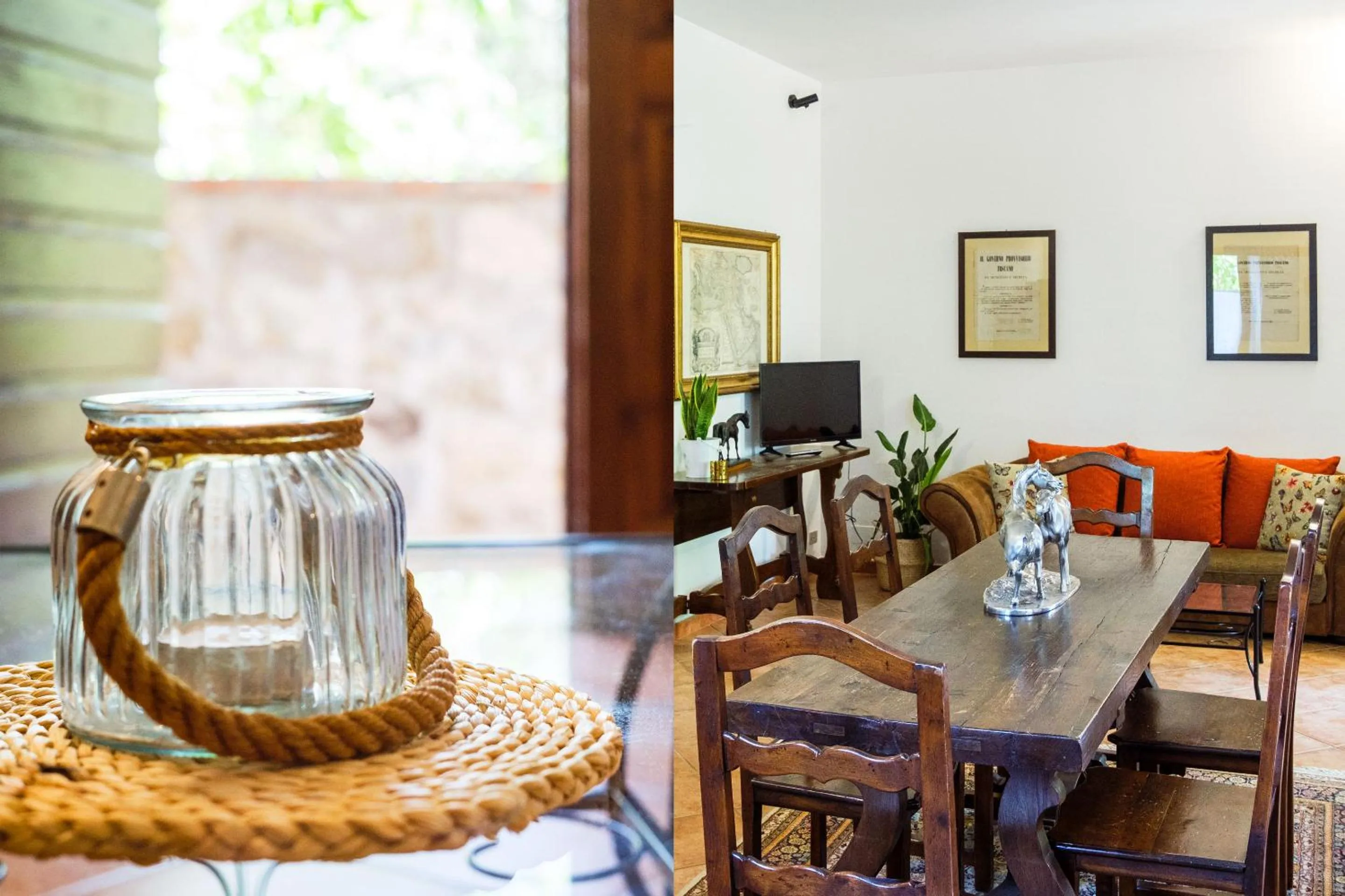 Dining area in Agriturismo Cavalierino