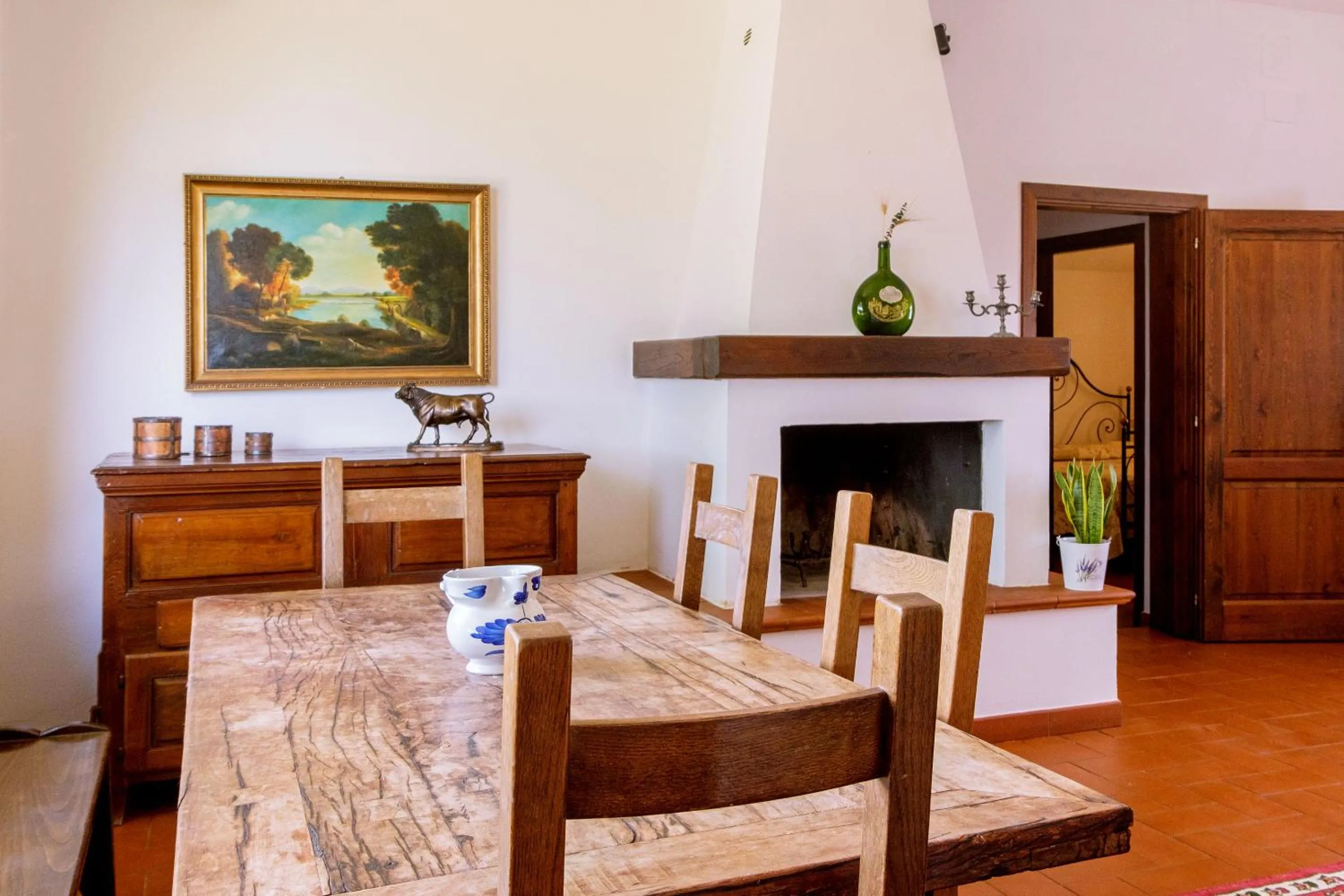 Dining area in Agriturismo Cavalierino