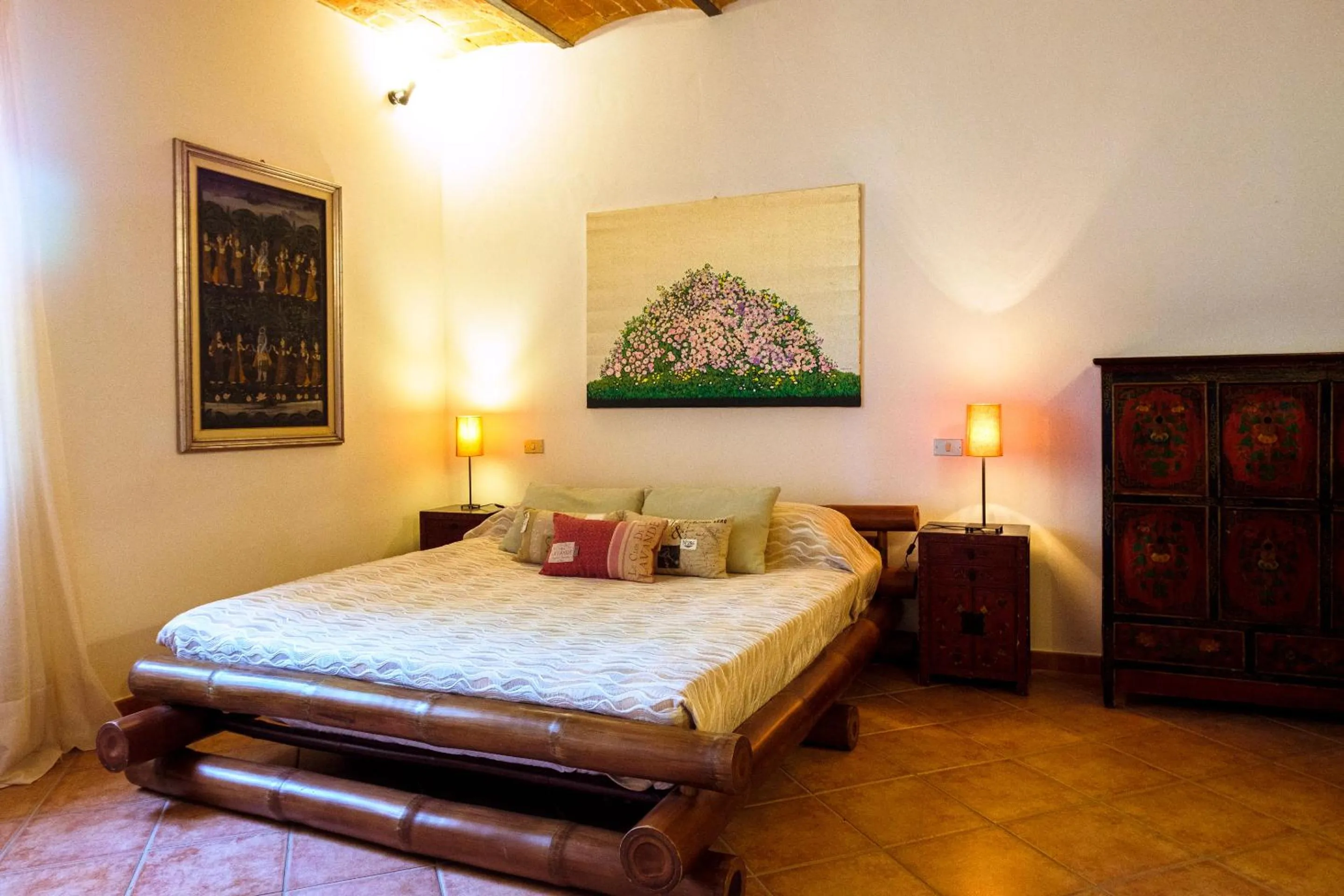 Bedroom, Bed in Agriturismo Cavalierino