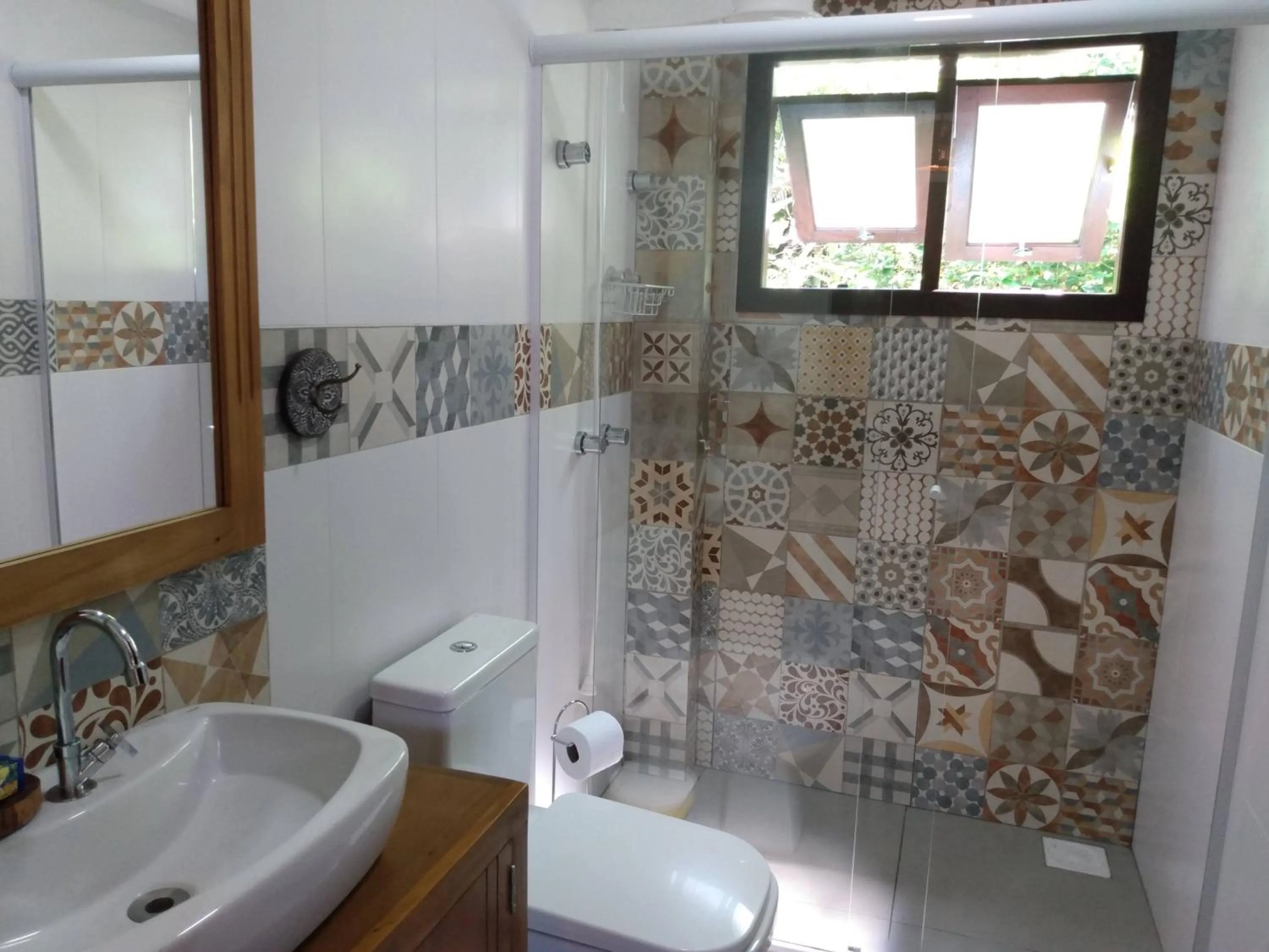 Shower in Pousada Vila Guyrá