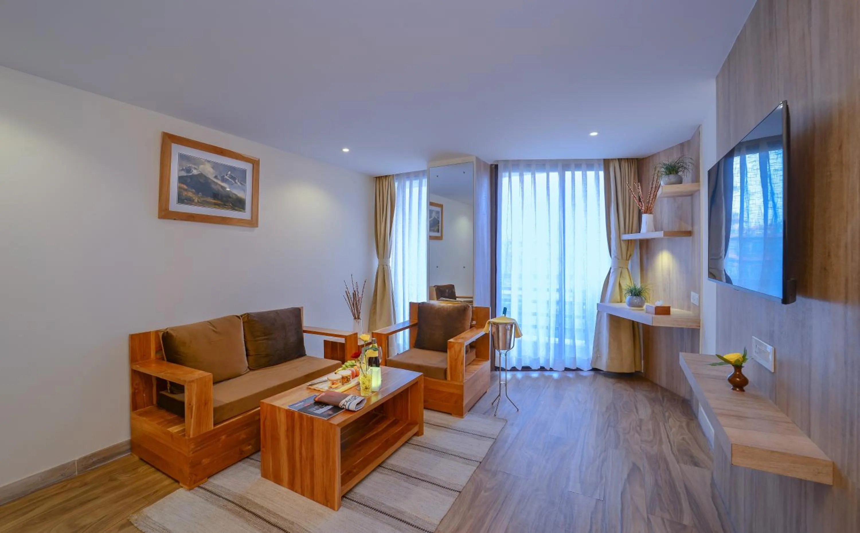 TV and multimedia in Aabas Pokhara by Barahi Hospitality