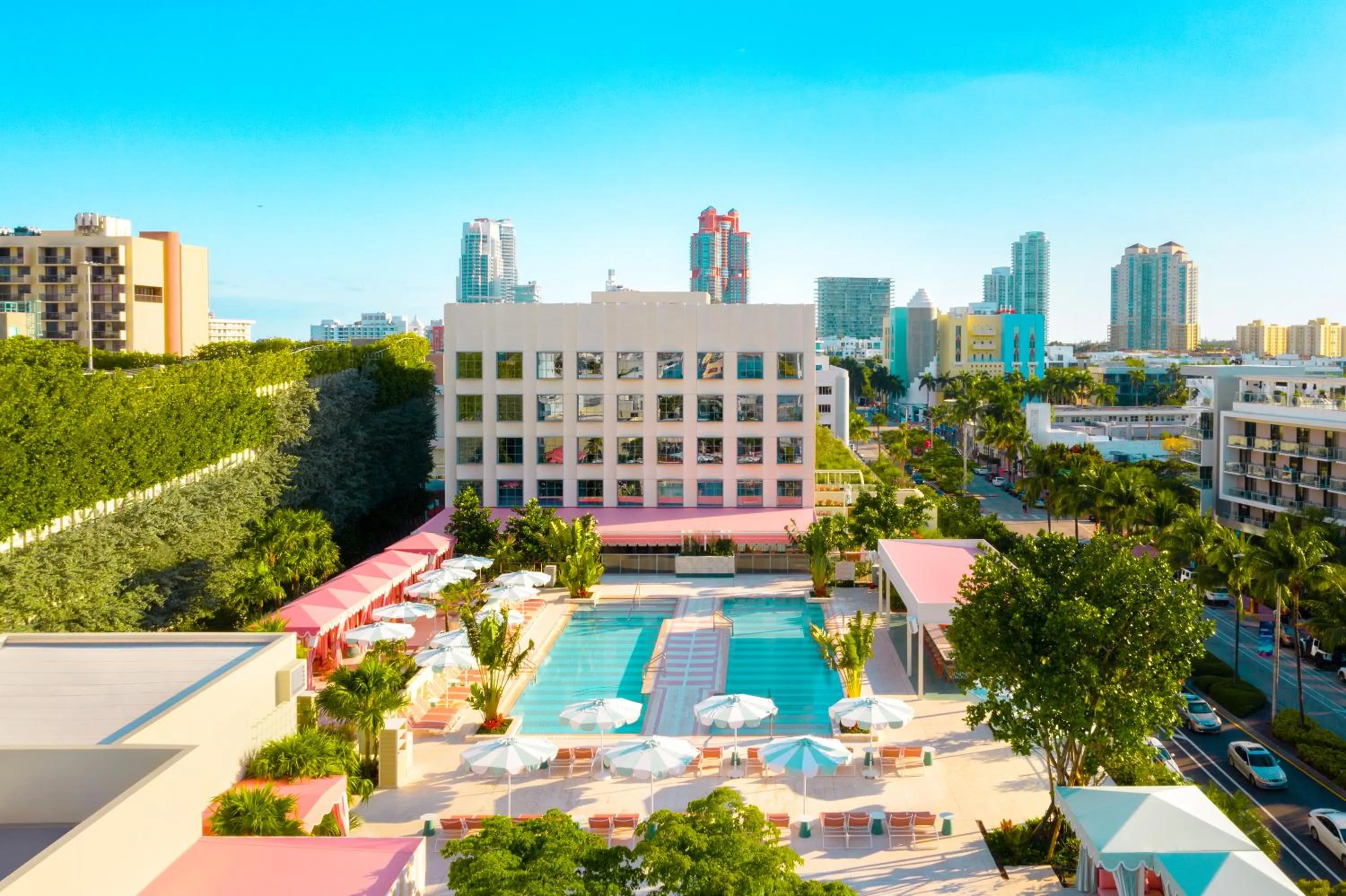 Property building in The Goodtime Hotel, Miami Beach a Tribute Portfolio Hotel