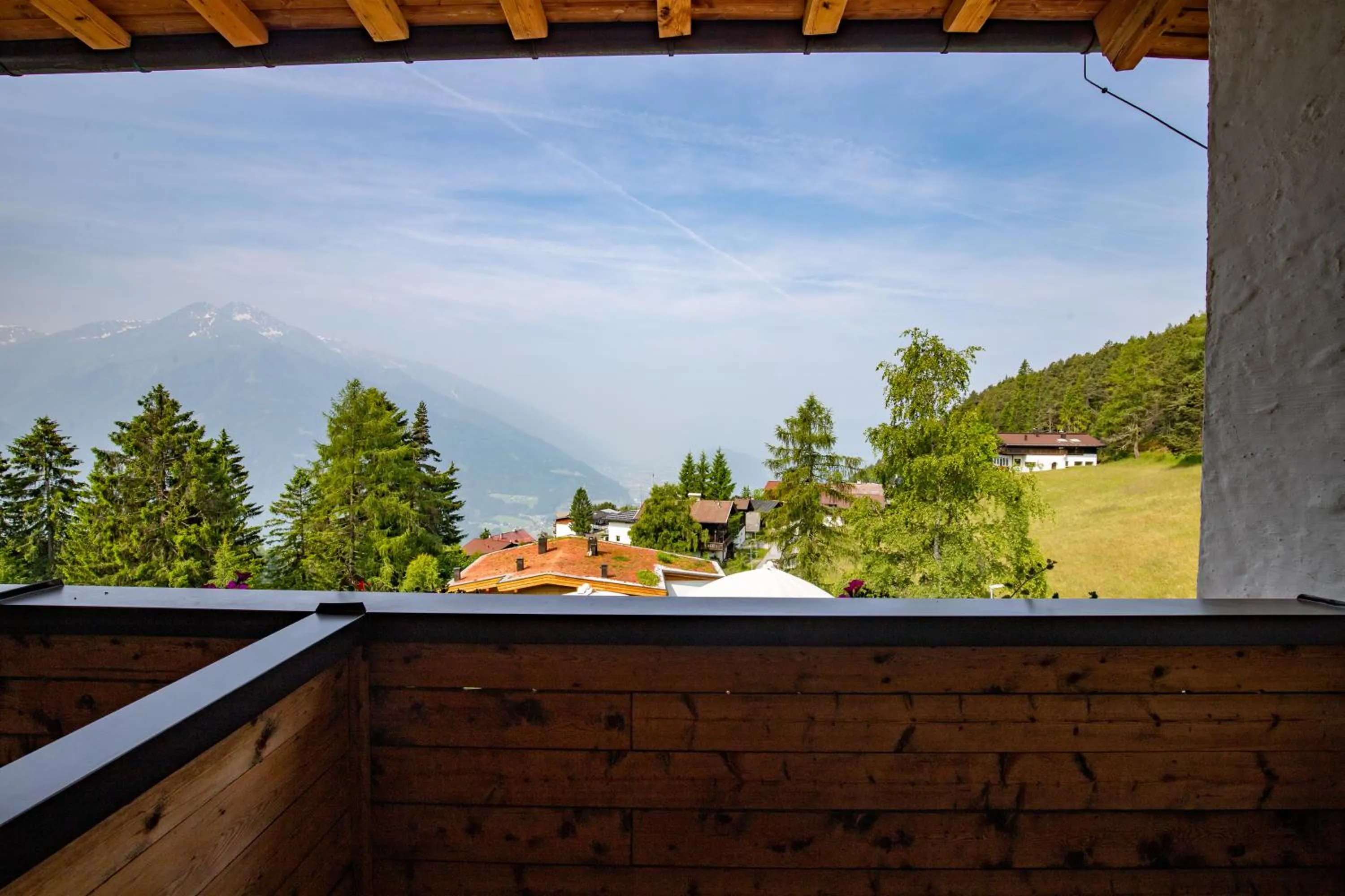 Mountain view in Hotel Pension Tyrol