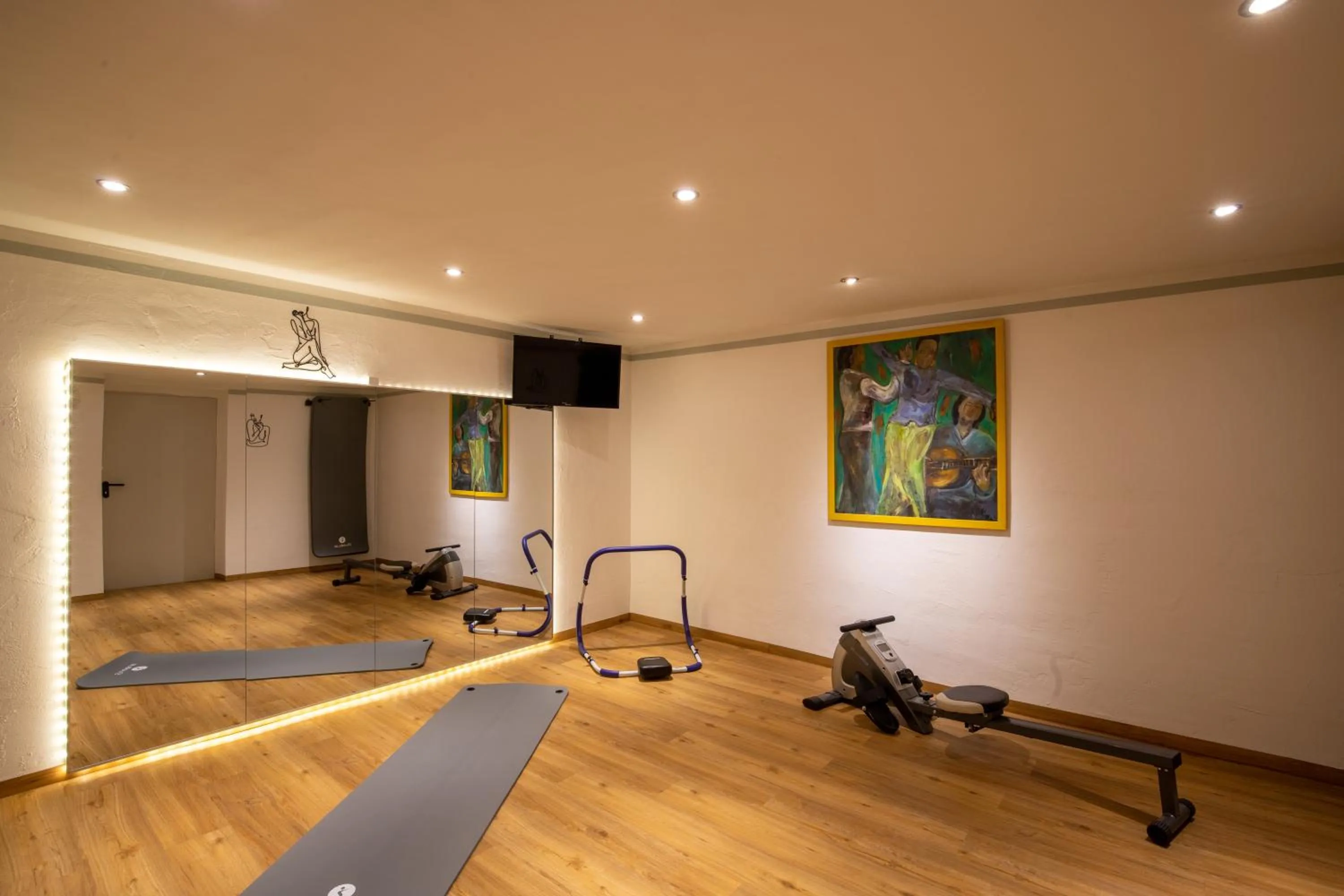 Fitness centre/facilities in Hotel Pension Tyrol