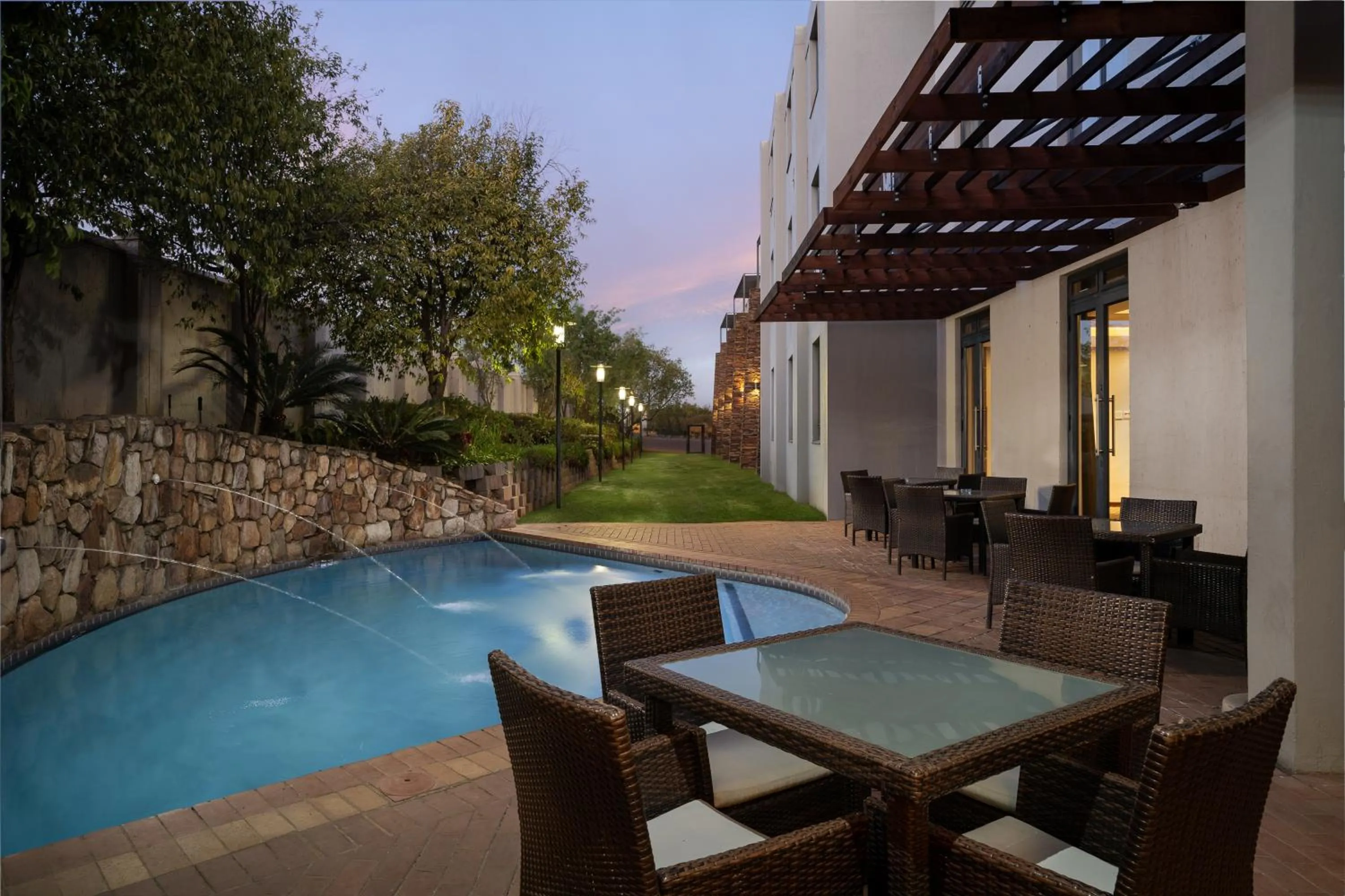 Swimming pool in Premier Hotel Midrand