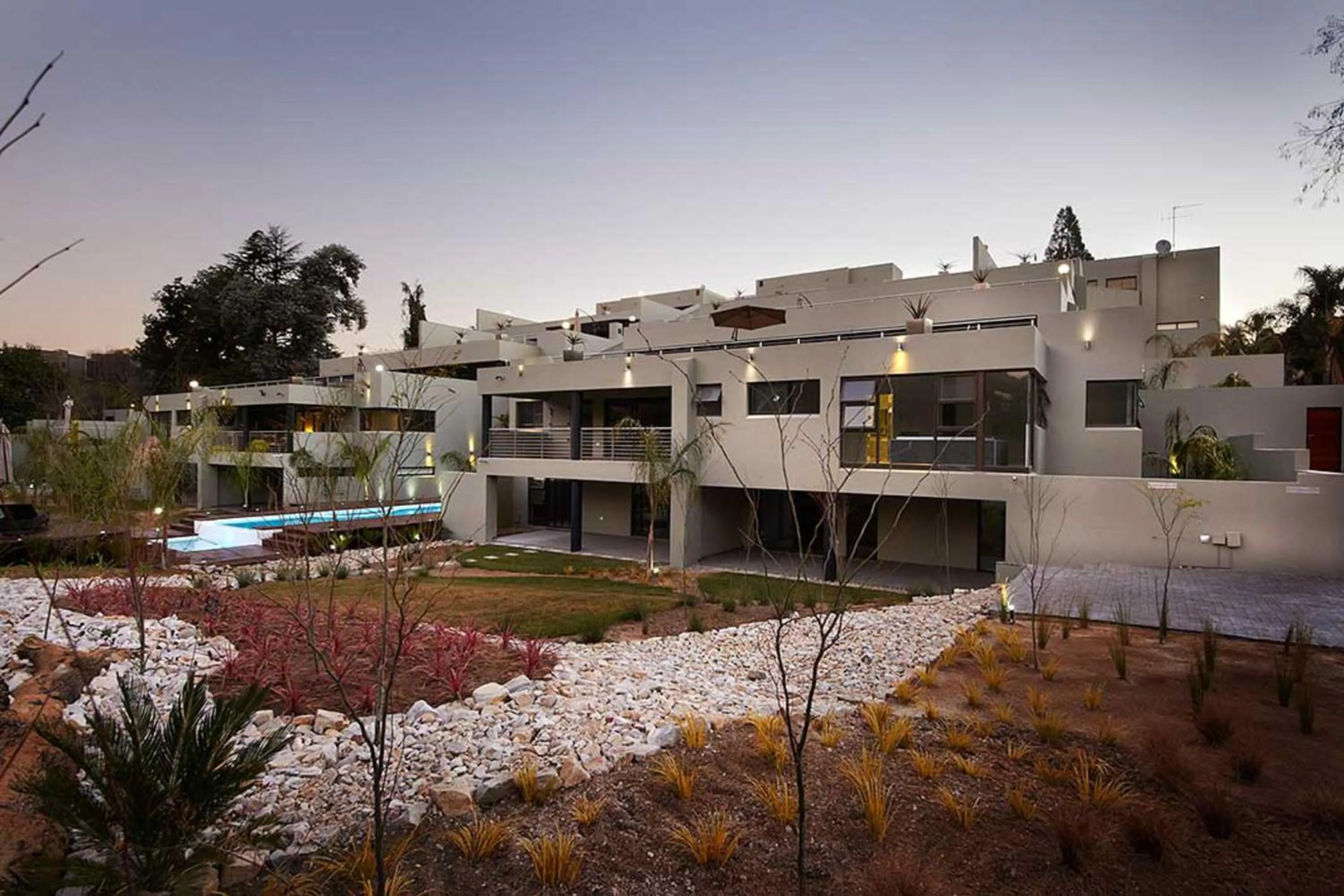Facade/entrance in Dynasty Forest Sandown Self Catering Hotel