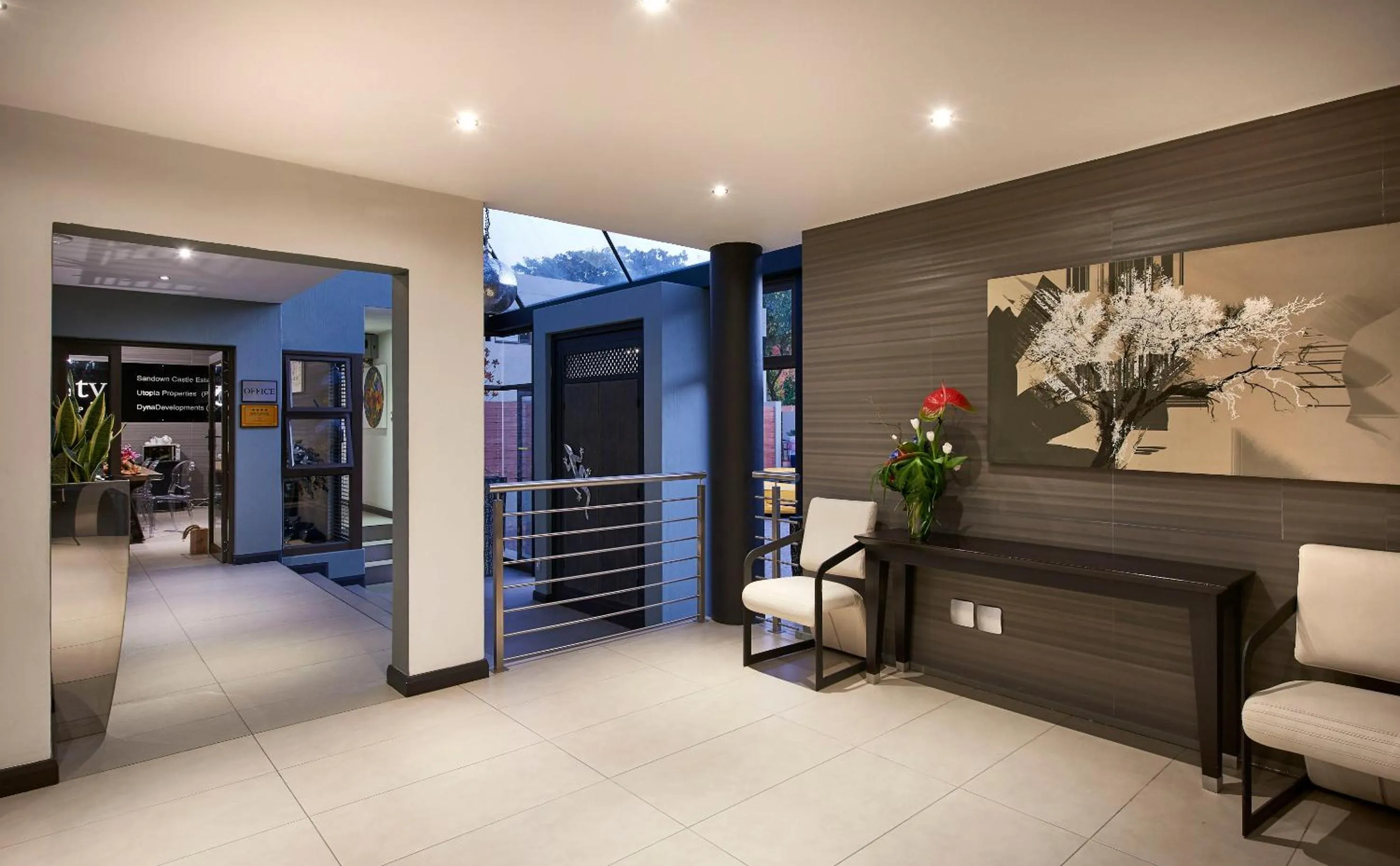 Lobby or reception in Dynasty Forest Sandown Self Catering Hotel