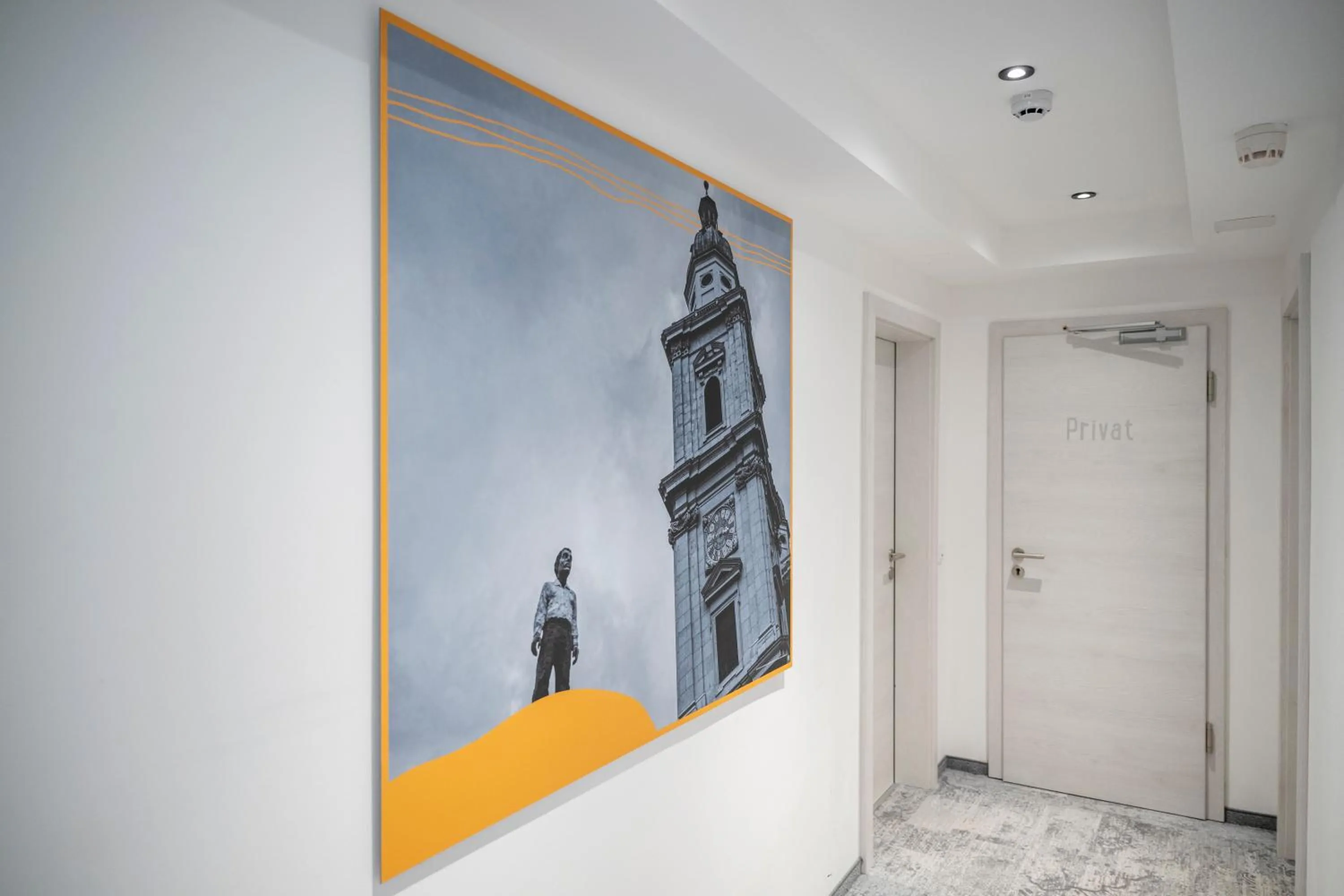 Decorative detail in Salzburg Hotel Lilienhof