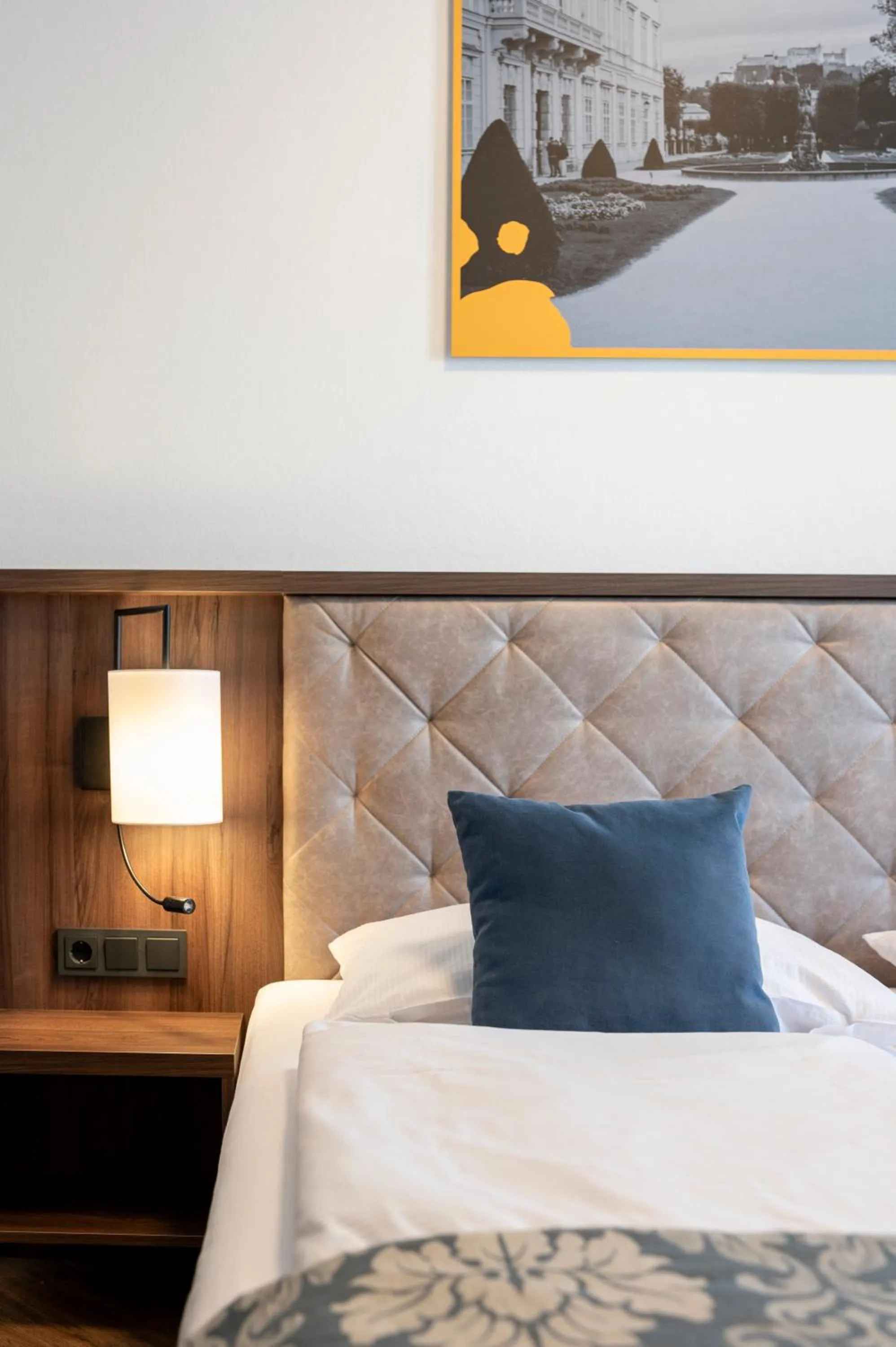 Bed in Salzburg Hotel Lilienhof