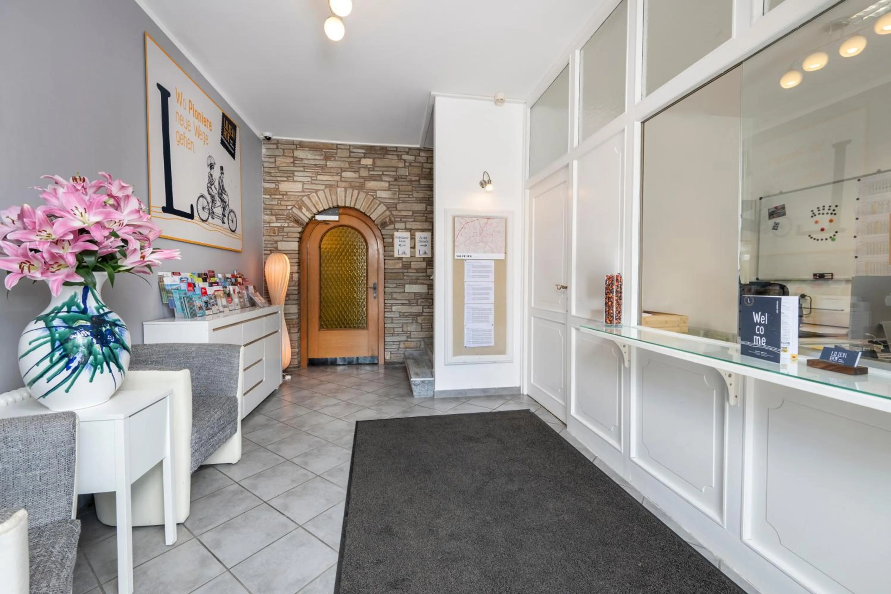 Lobby or reception in Salzburg Hotel Lilienhof