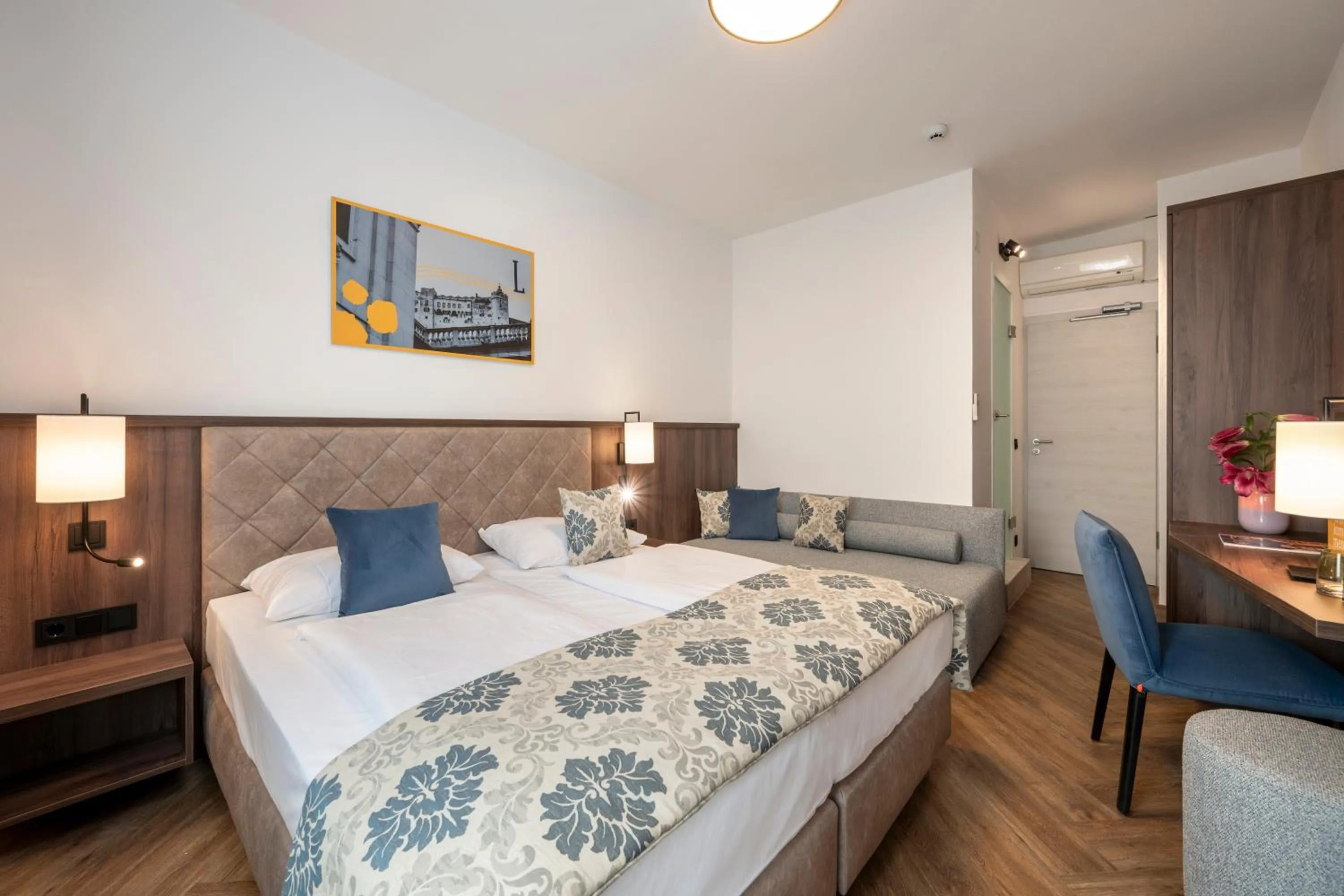 Bed in Salzburg Hotel Lilienhof