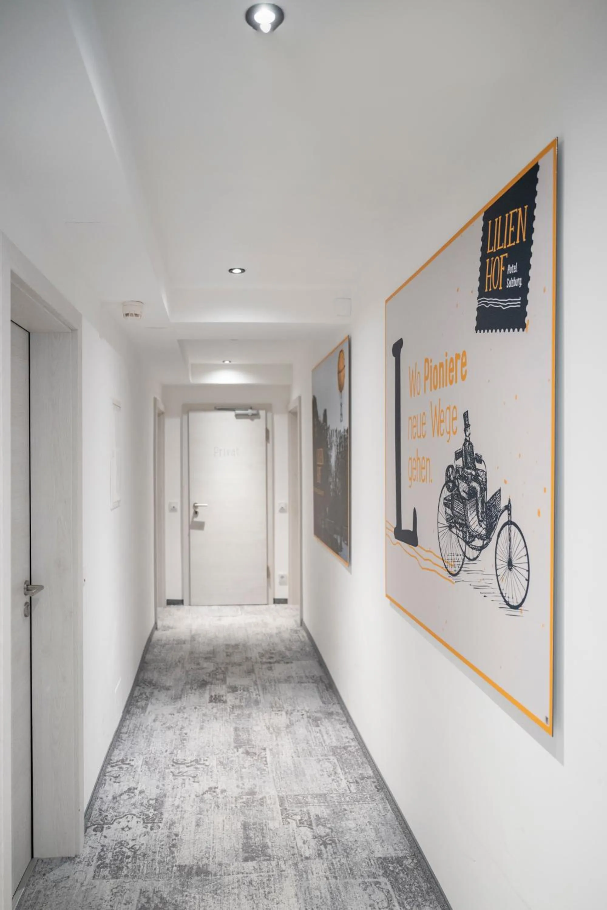 Decorative detail in Salzburg Hotel Lilienhof