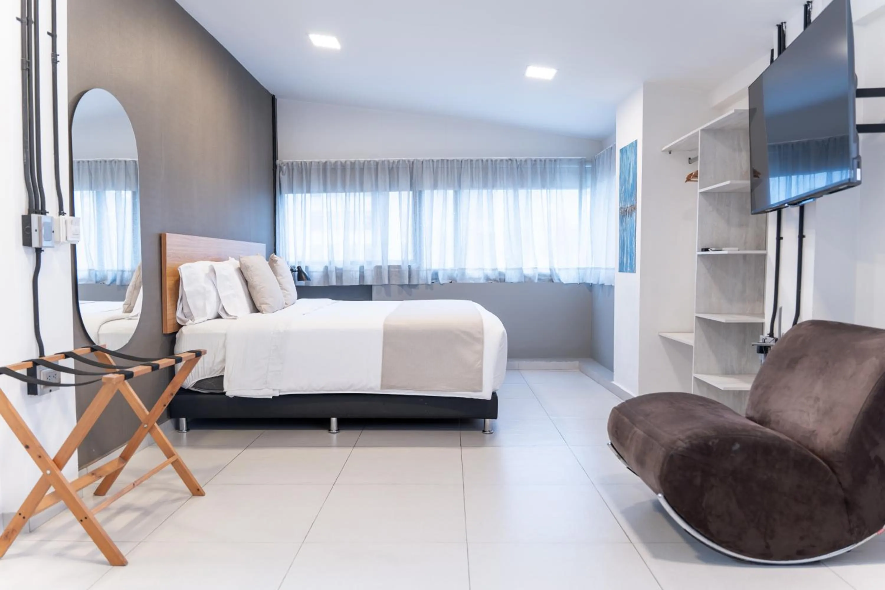 Decorative detail, Bed in Hotel Bambu Milla De Oro