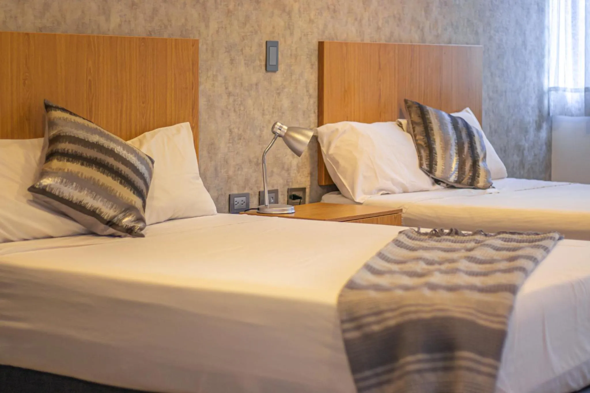 Bed in Hotel Bambu Milla De Oro