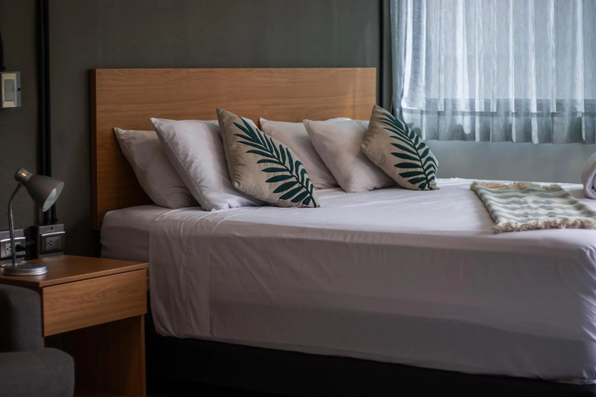 Bed in Hotel Bambu Milla De Oro