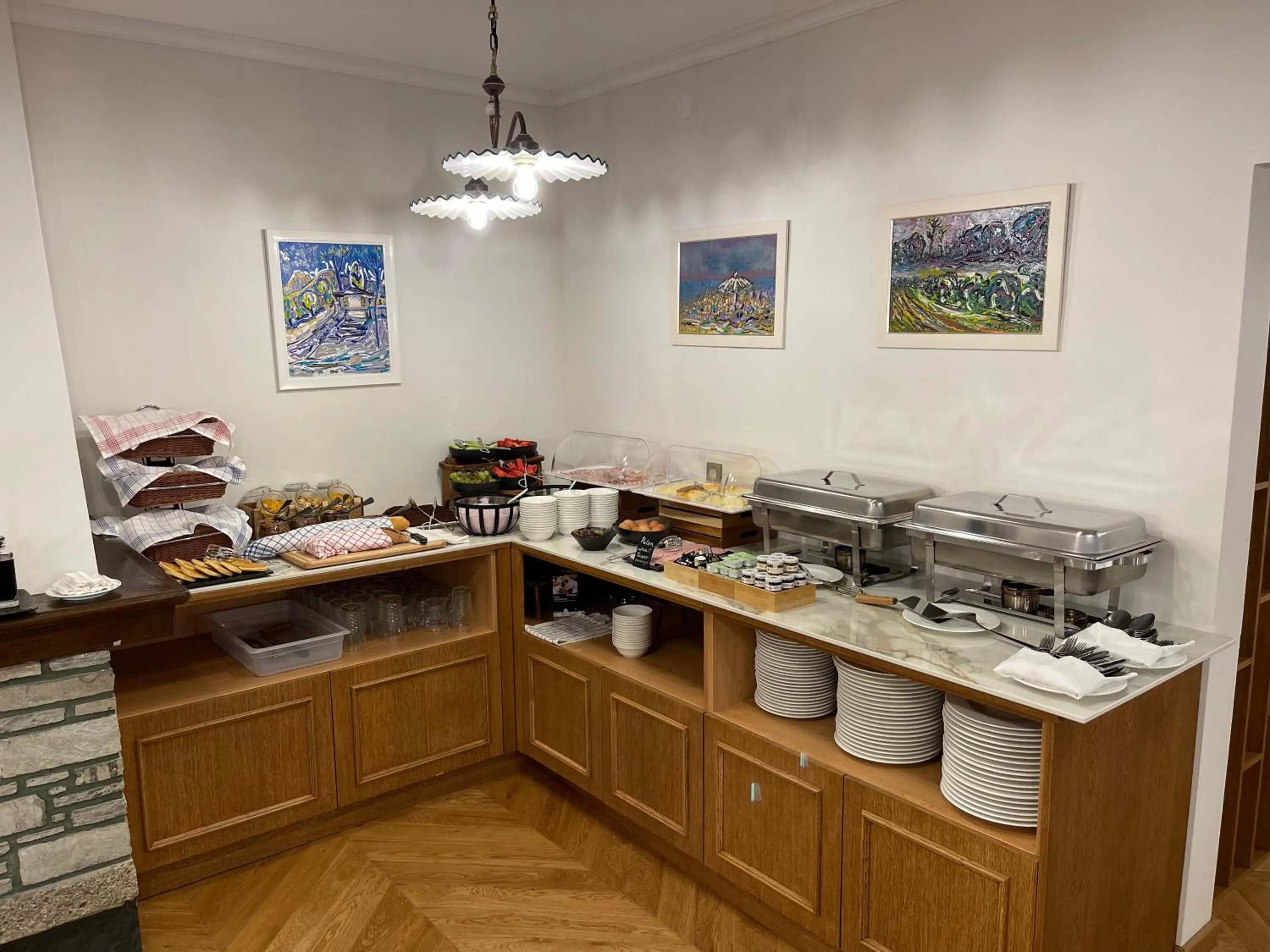 Buffet breakfast in Hotel Radetzky