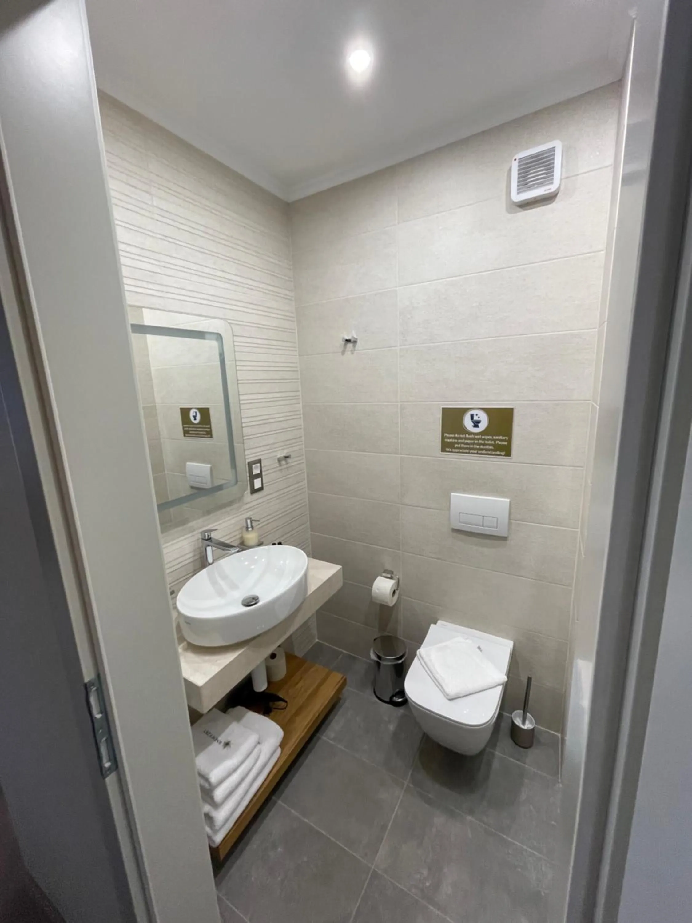 Bathroom in Hotel Radetzky