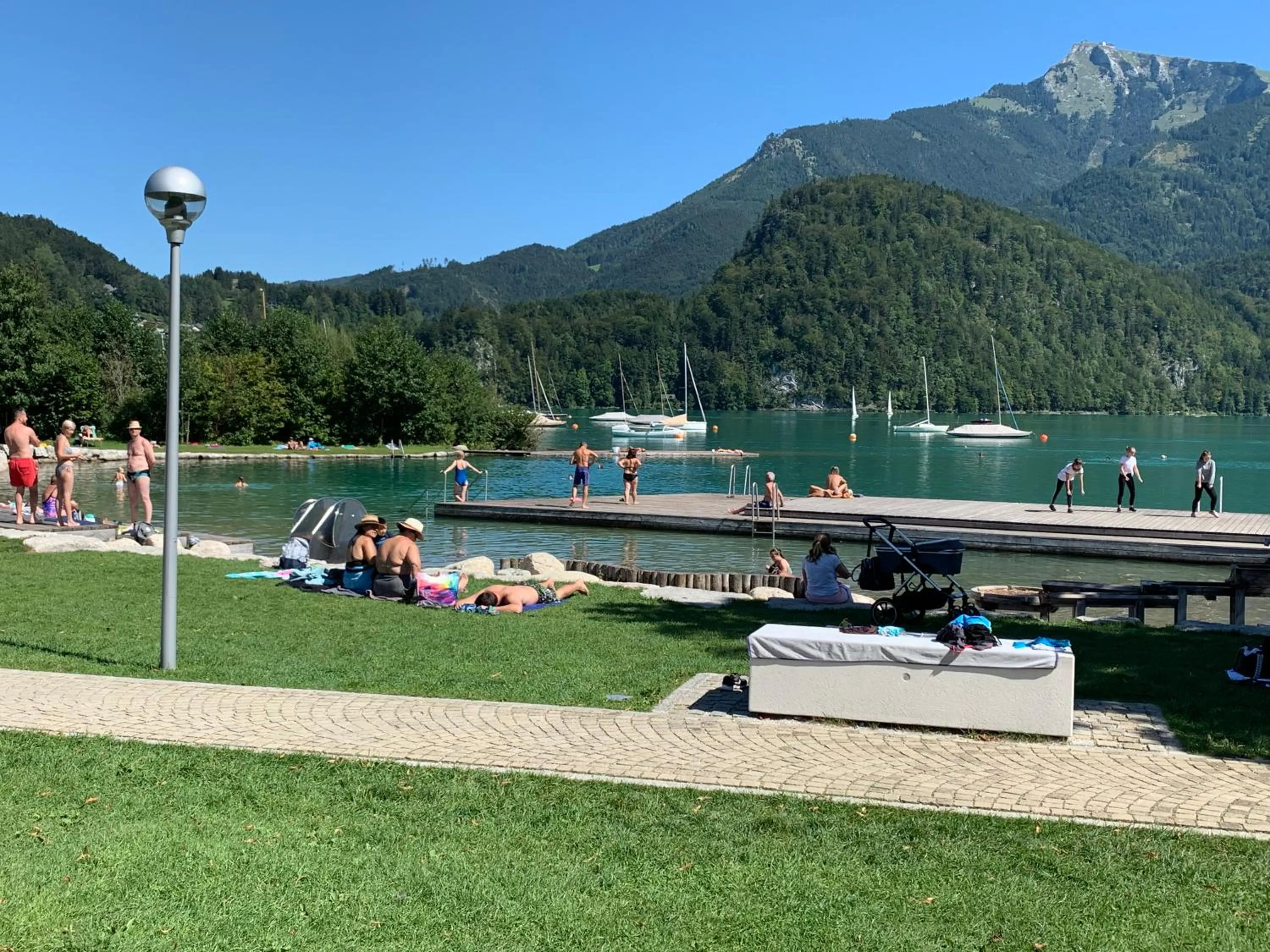 Beach in Hotel Radetzky