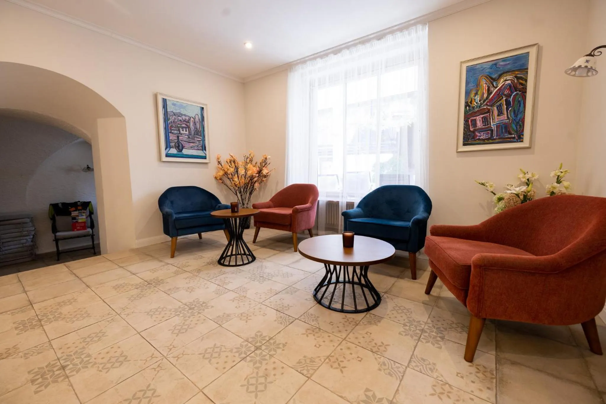 Lobby or reception in Hotel Radetzky