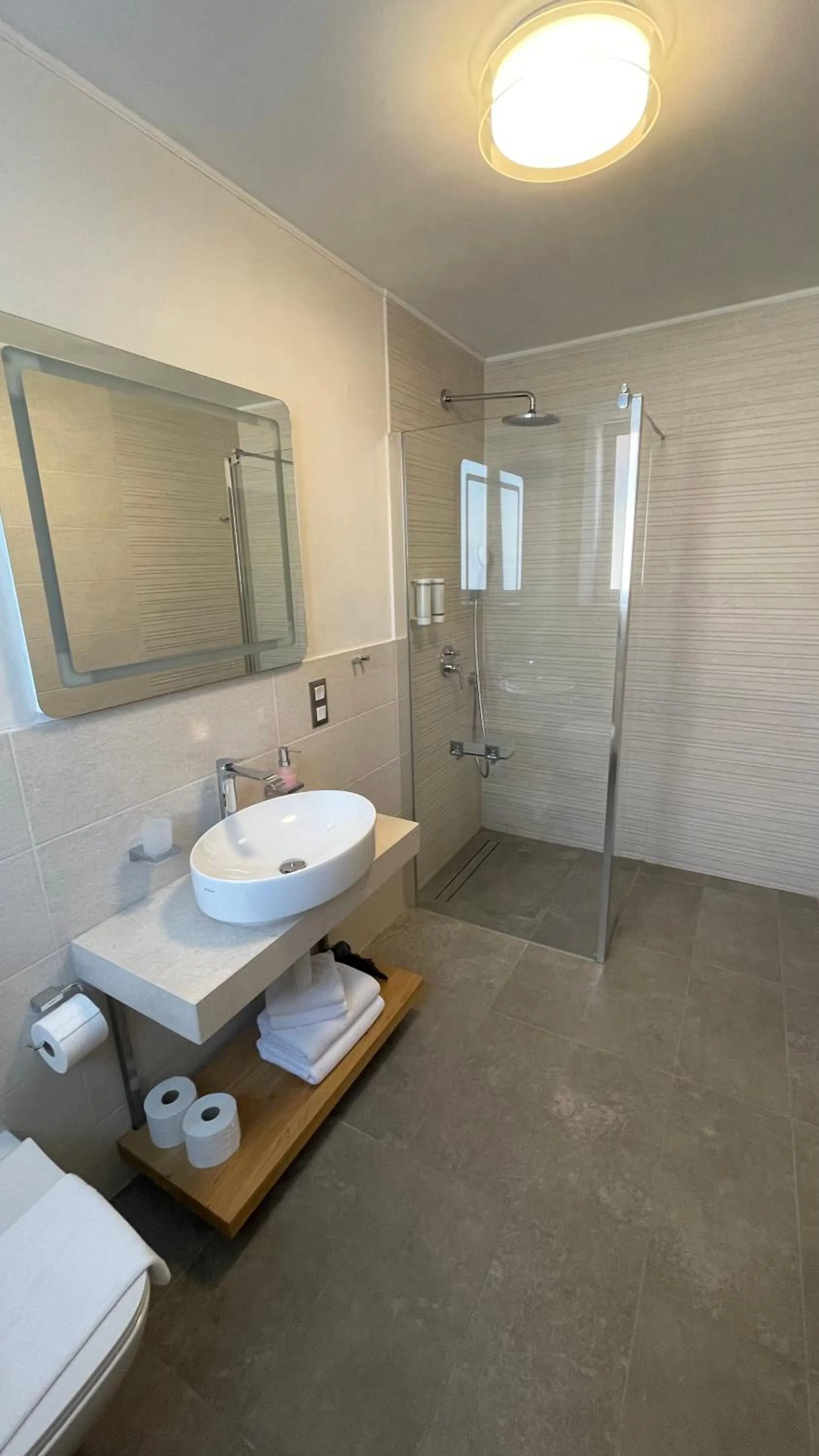 Bathroom in Hotel Radetzky