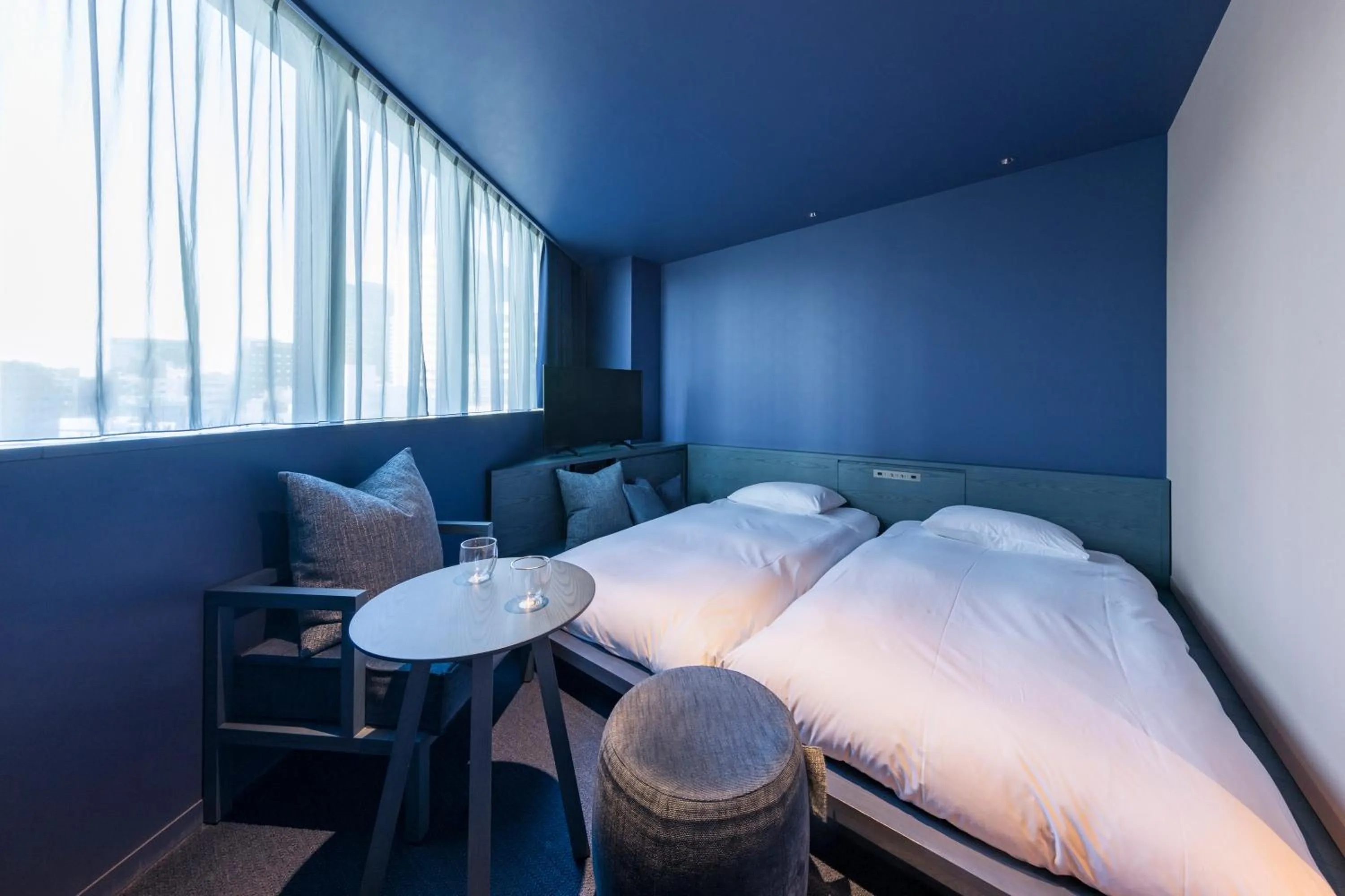 Bed in toggle hotel suidobashi TOKYO