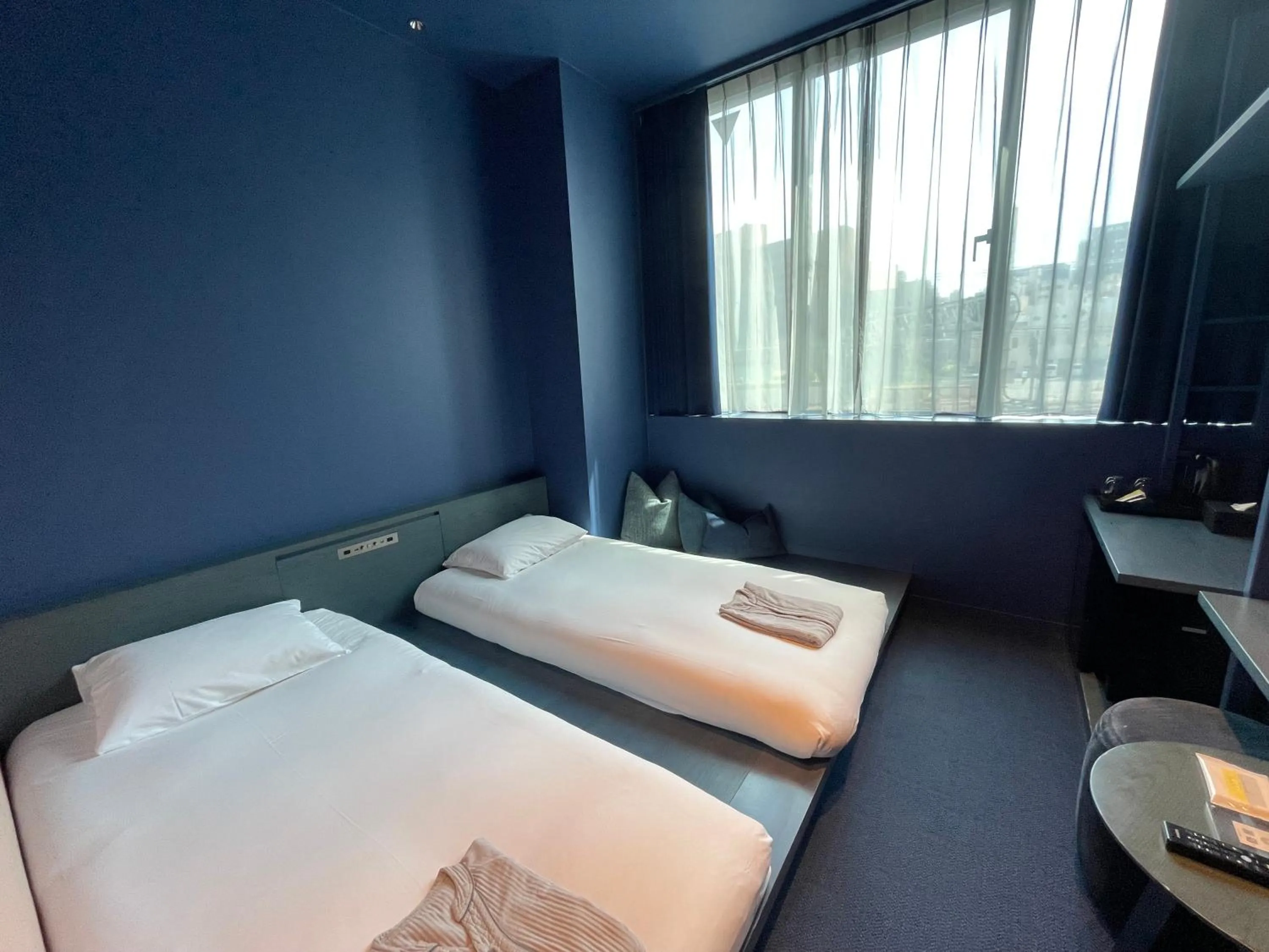 Bed in toggle hotel suidobashi TOKYO