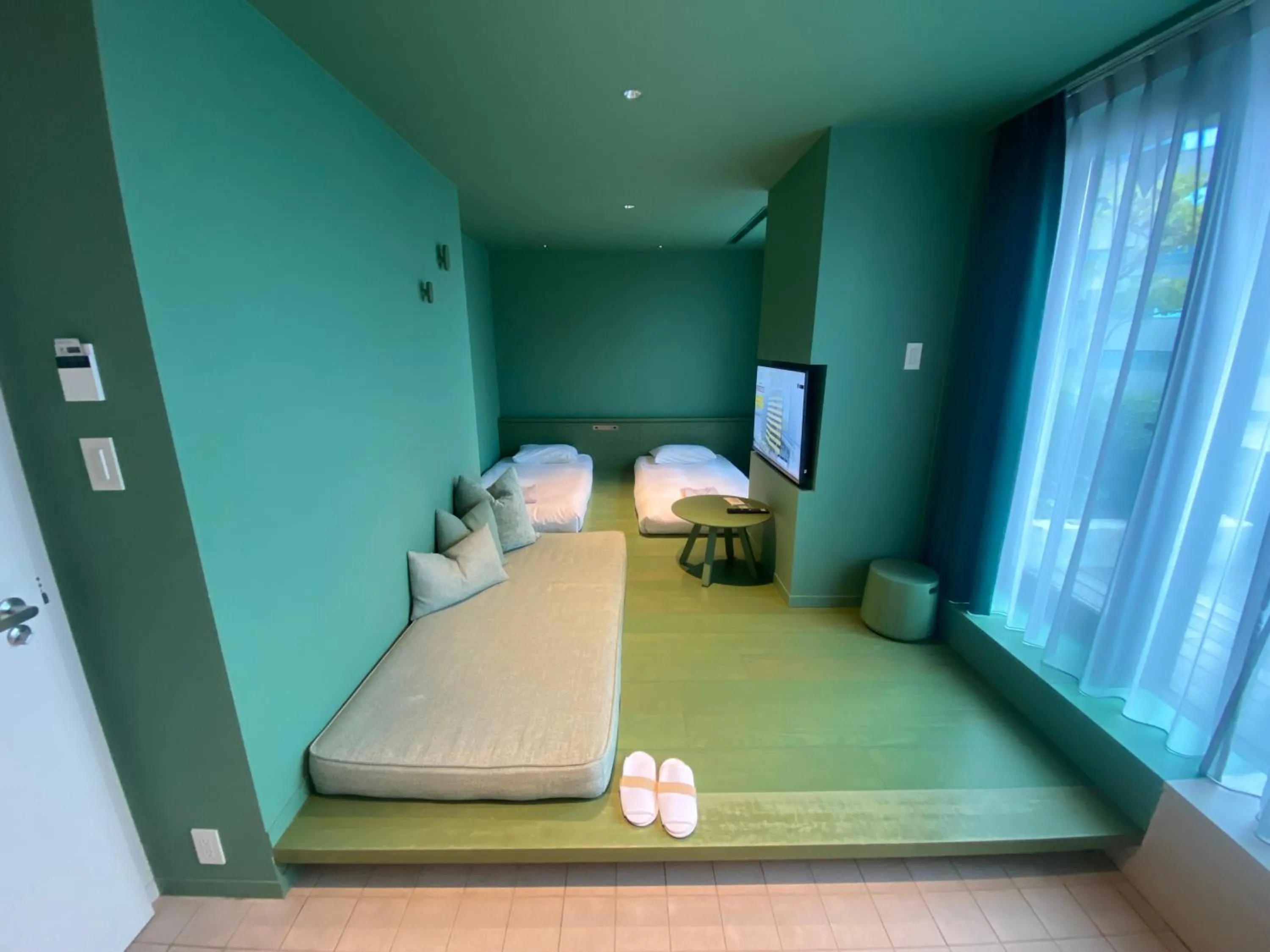 Bed in toggle hotel suidobashi TOKYO