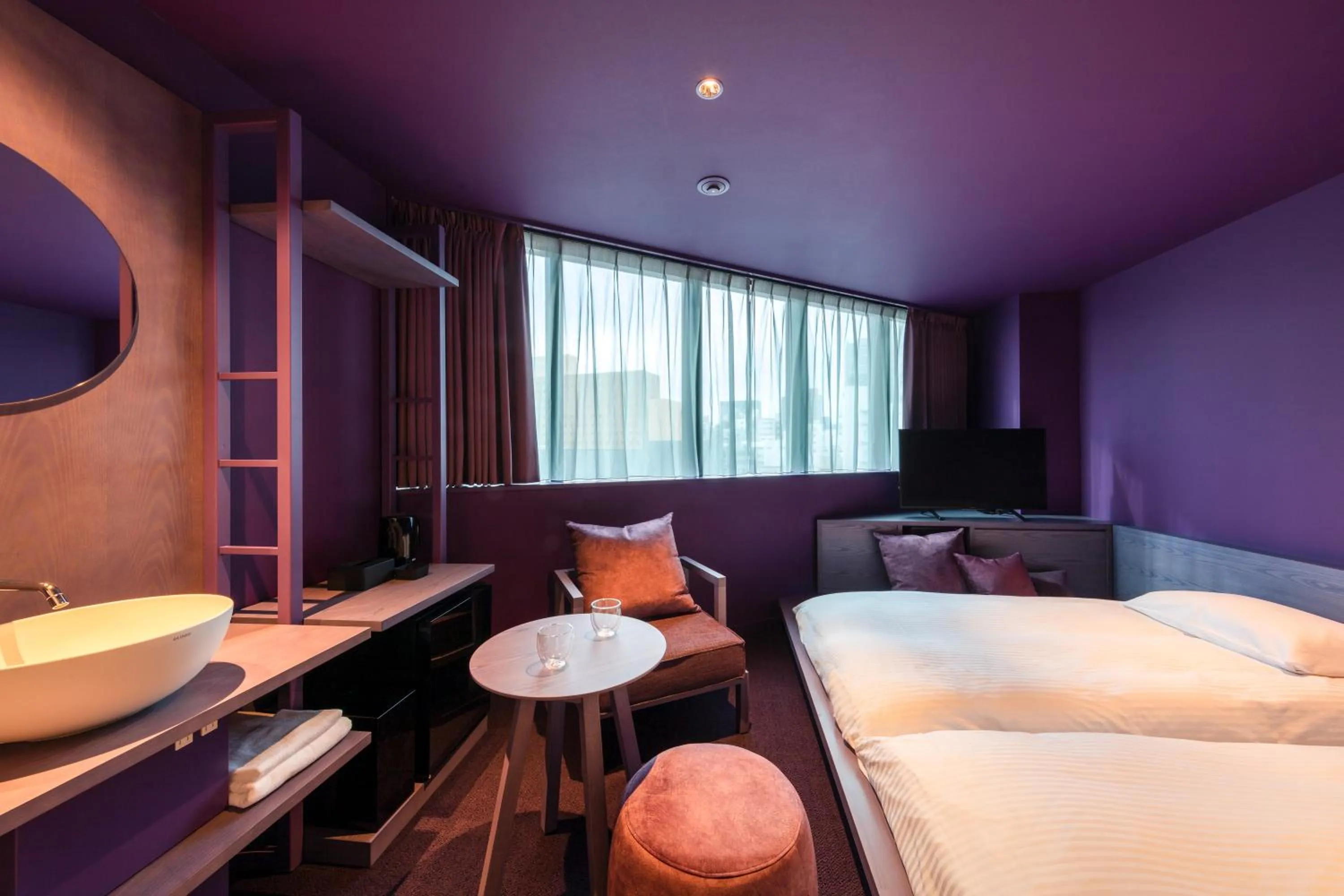 Bed in toggle hotel suidobashi TOKYO