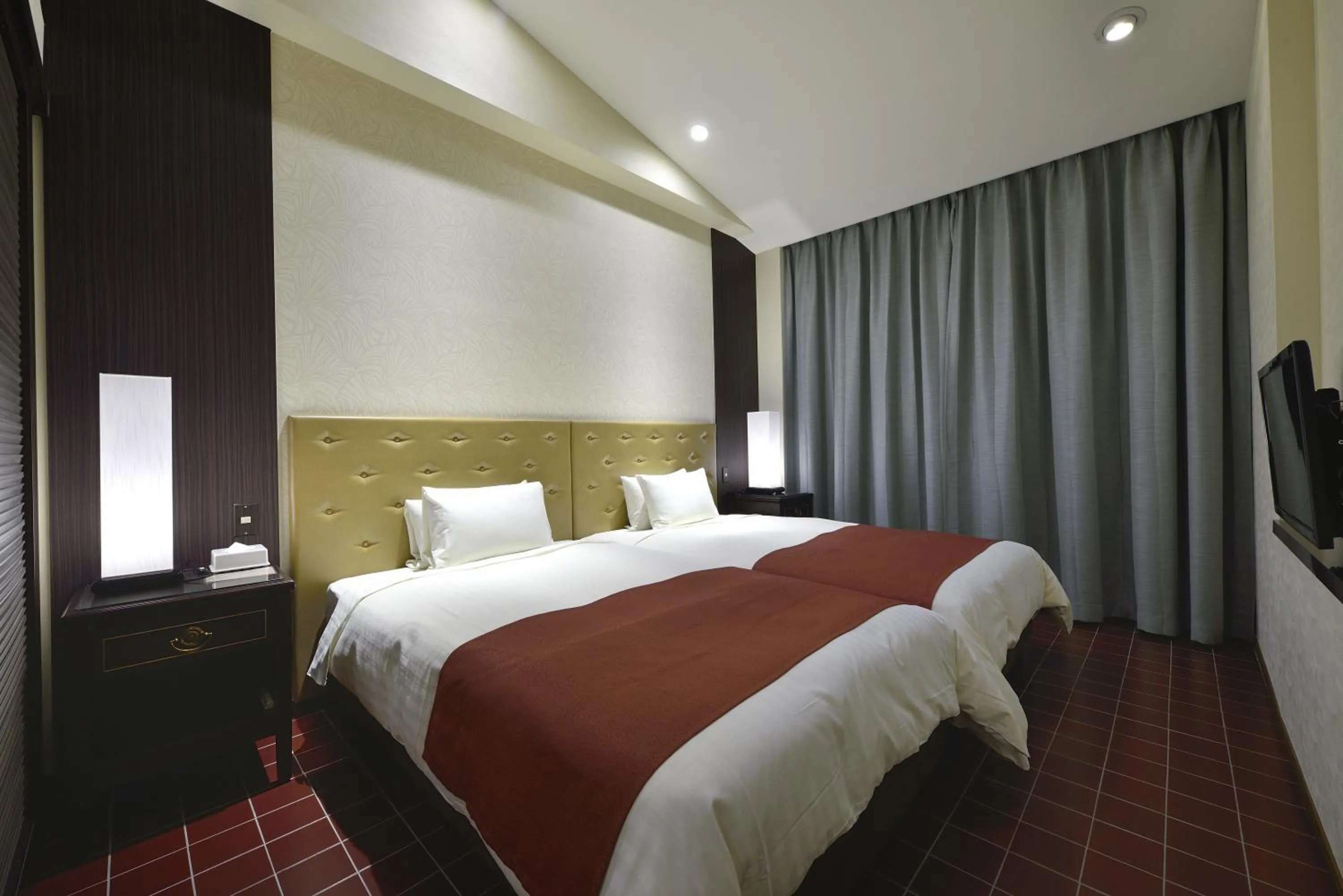 Photo of the whole room, Bed in EXES Ishigaki