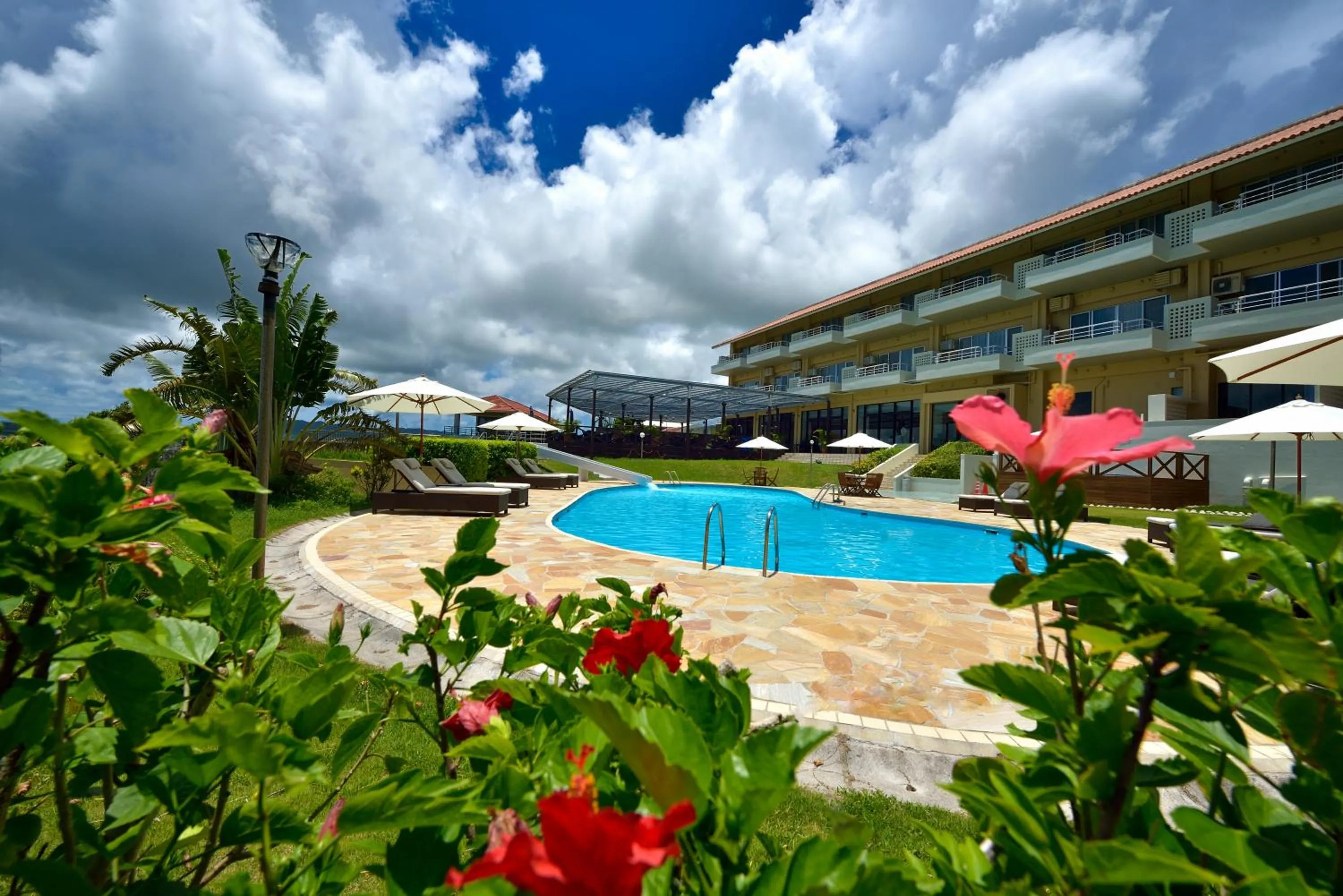 Pool view in EXES Ishigaki