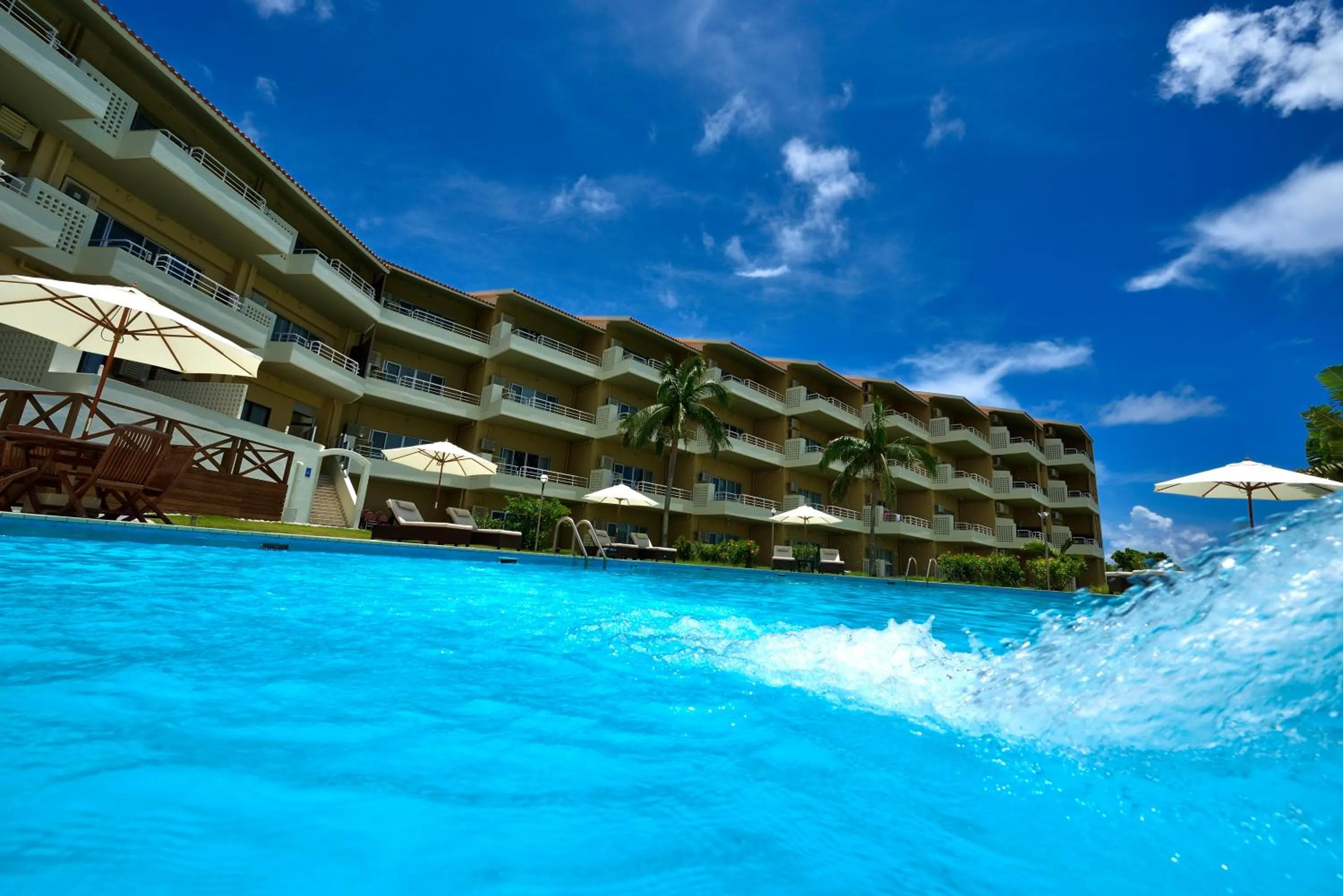 Pool view in EXES Ishigaki